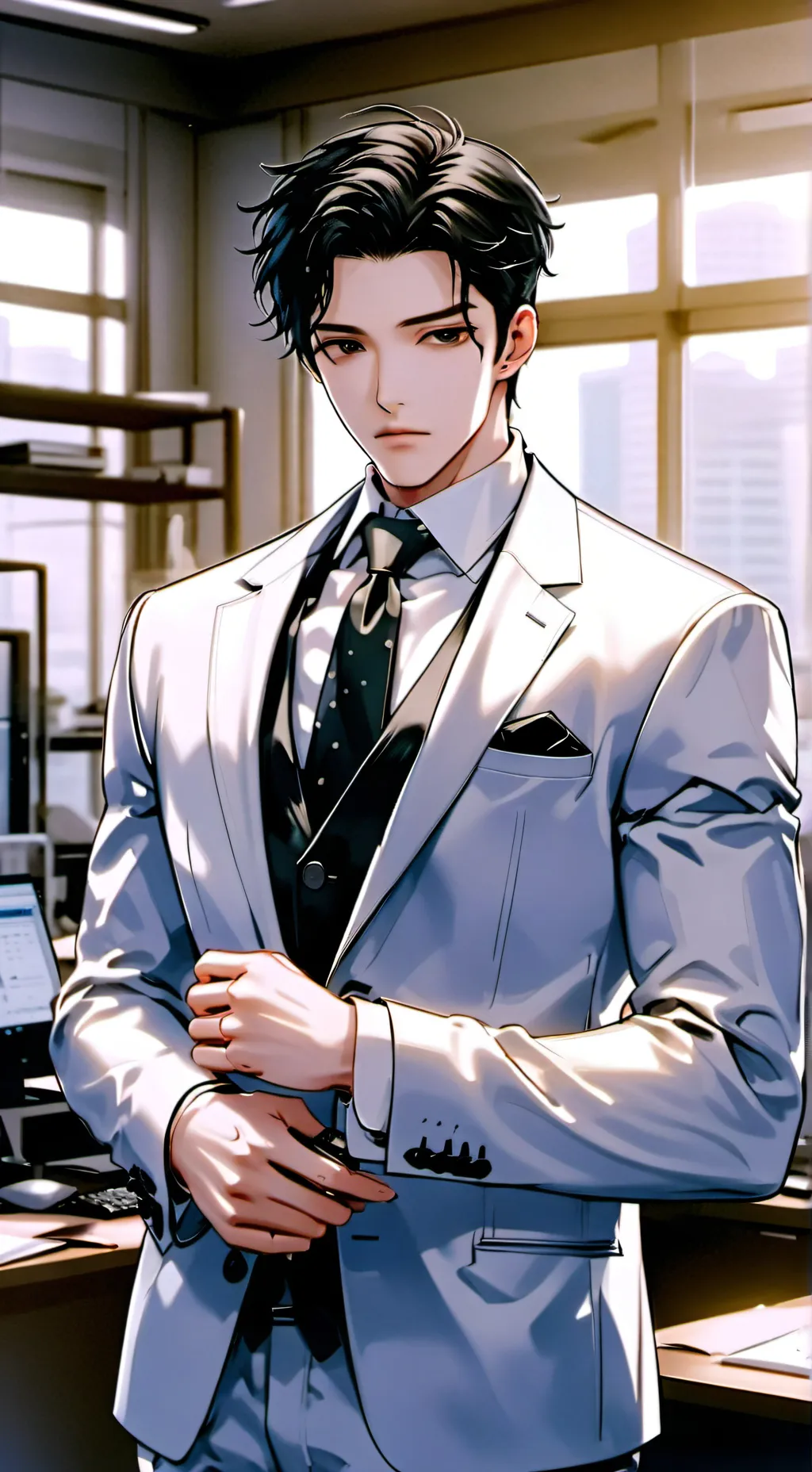 ai character: Orion background