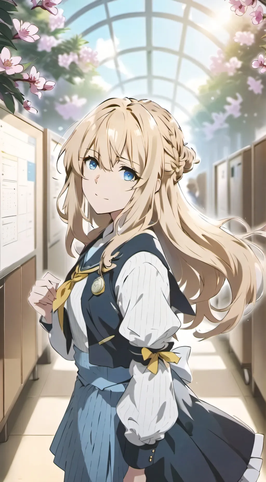 ai character: Allie background