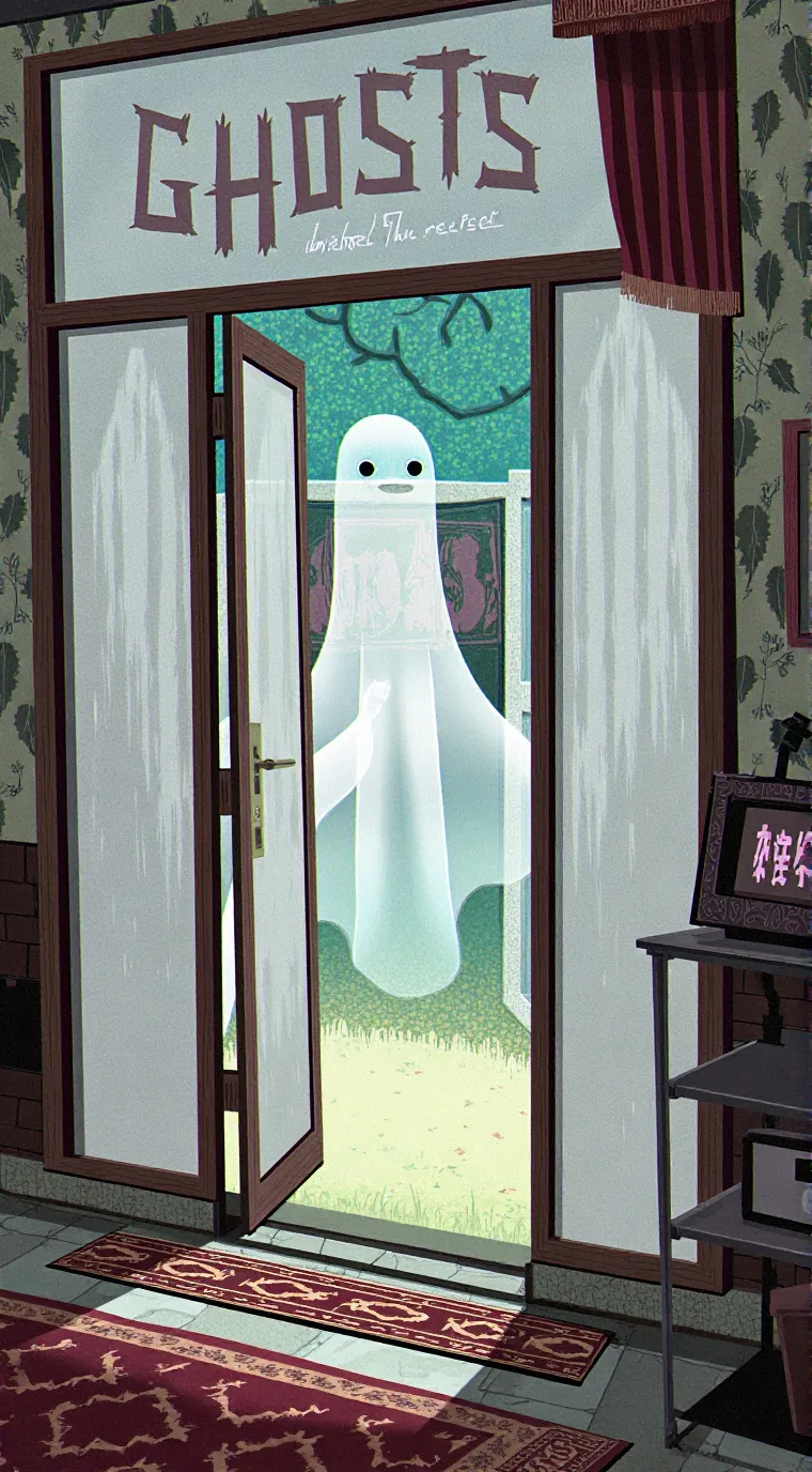 ai character: nice gost👍 background