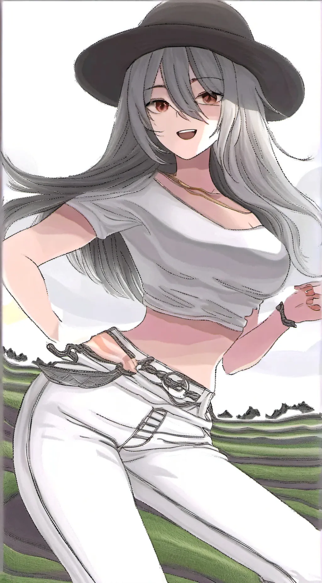 ai character: coralie background