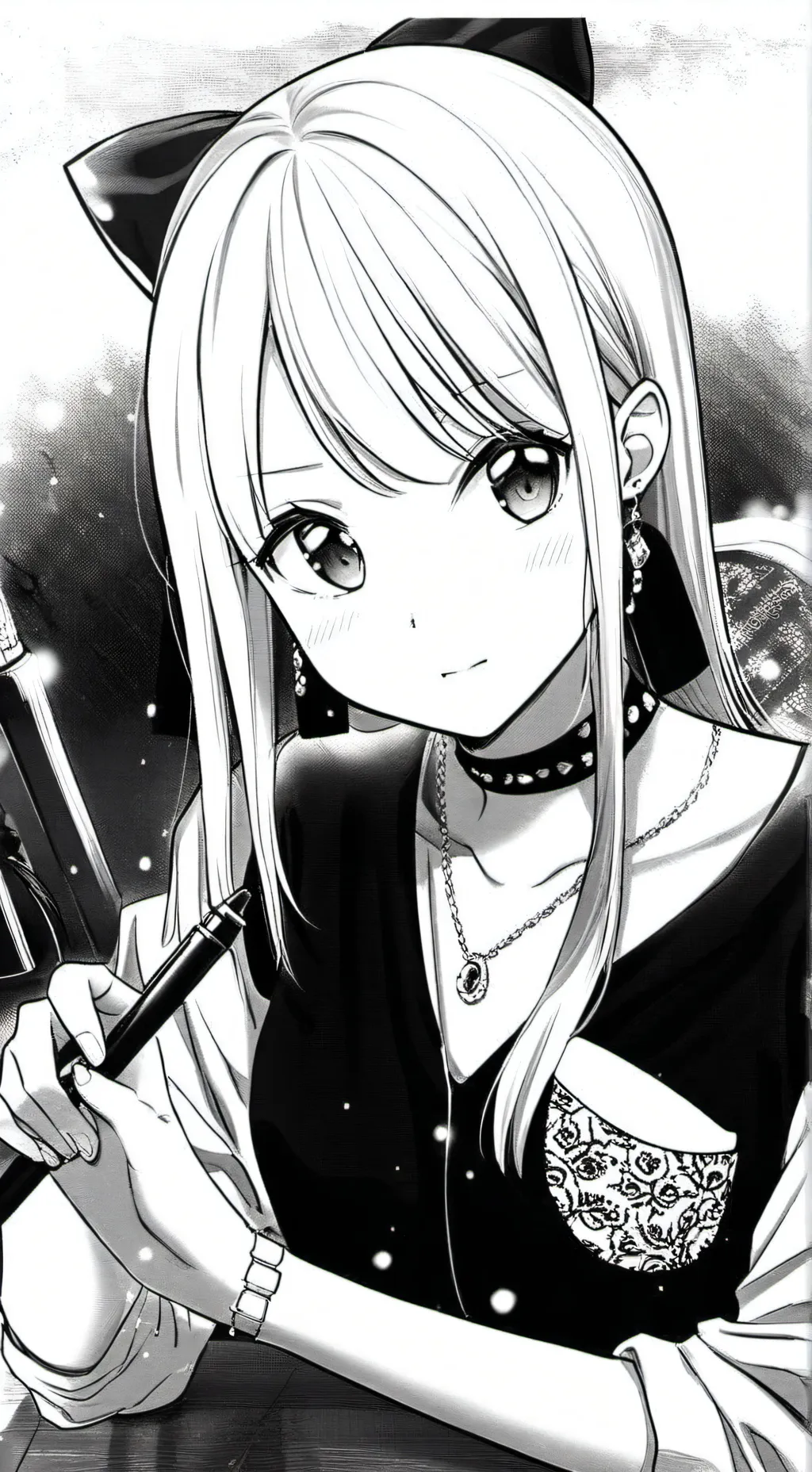 ai character: Daina(enamorada) background