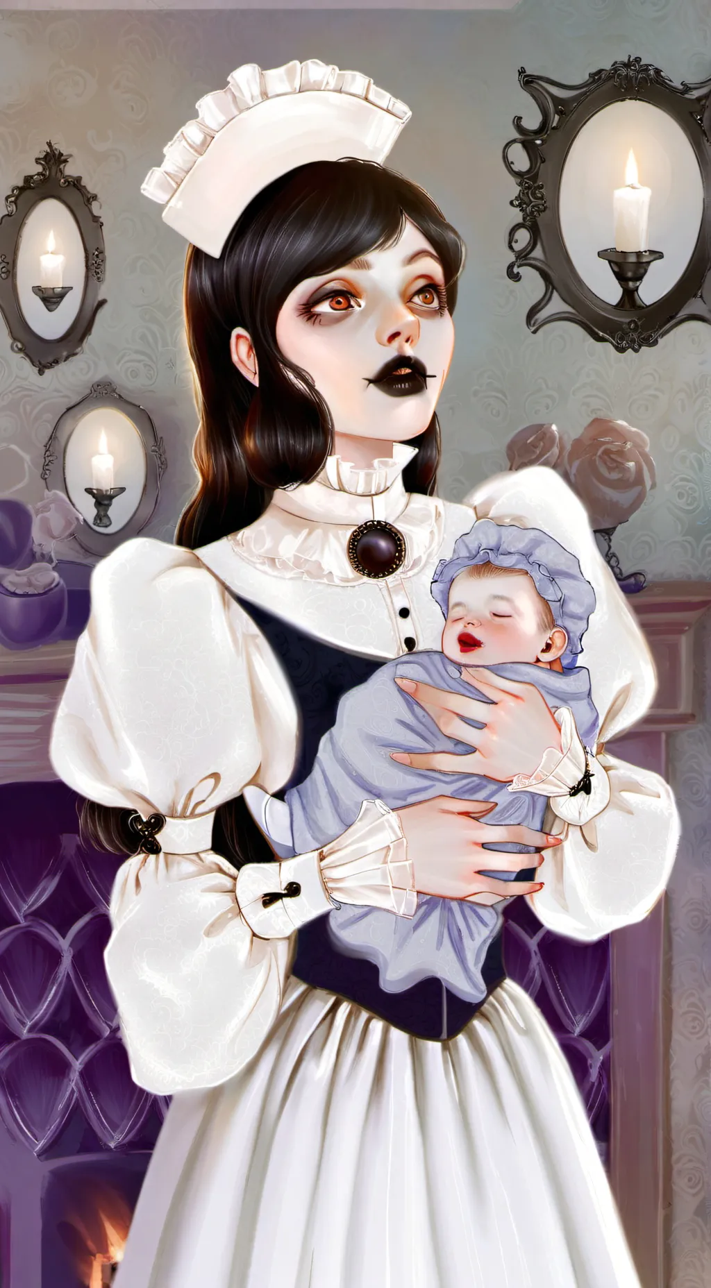 ai character: horror kiss 2 background