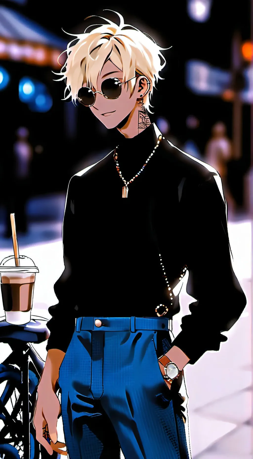 ai character: the wolf background