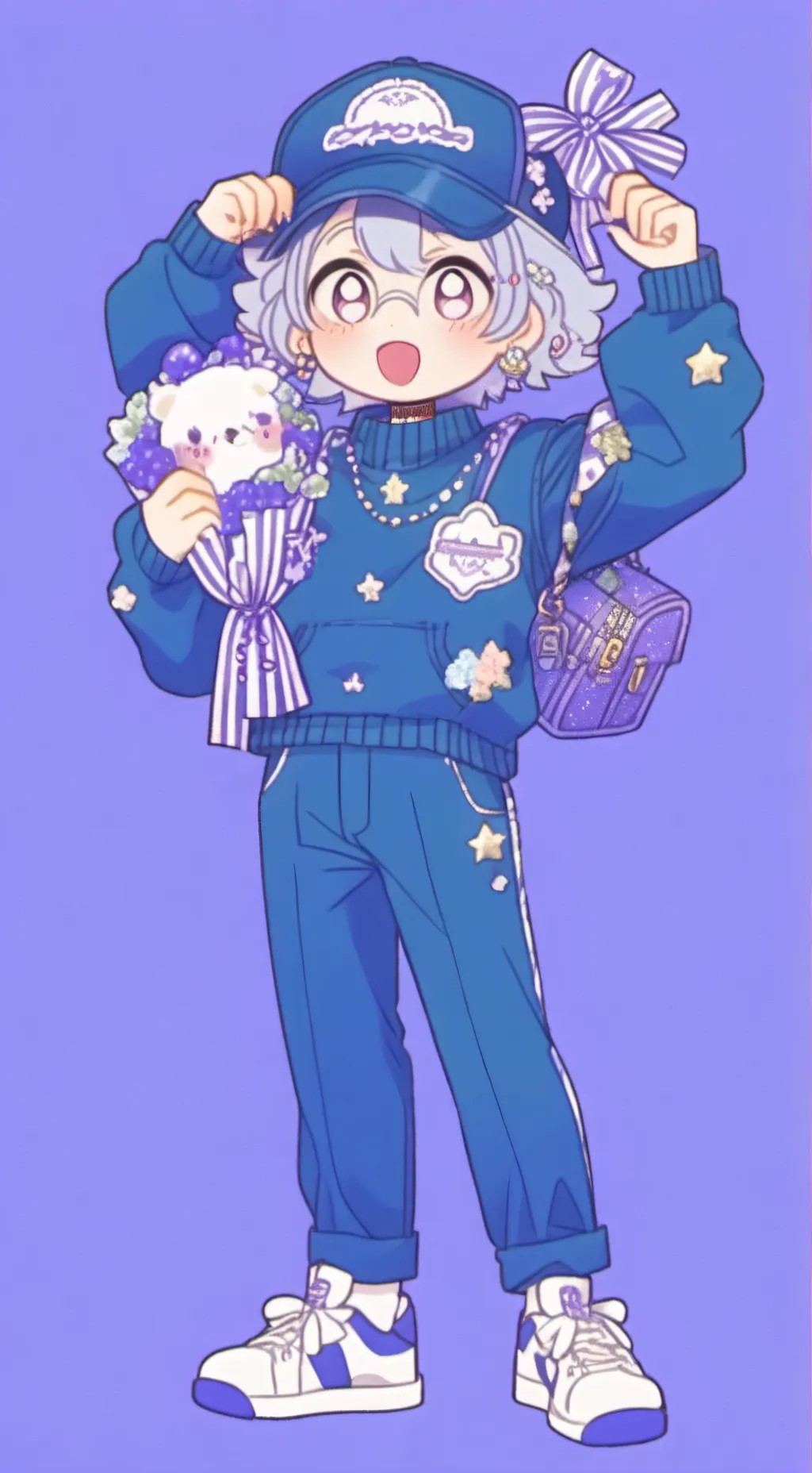 ai character: gamer videos background