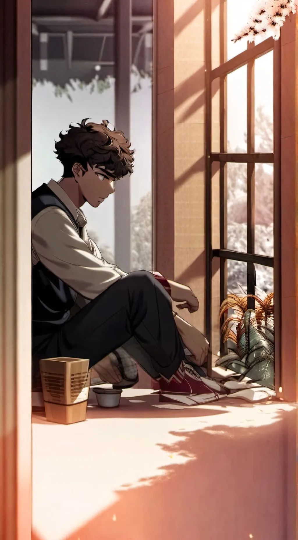 ai character: Max🔥 background