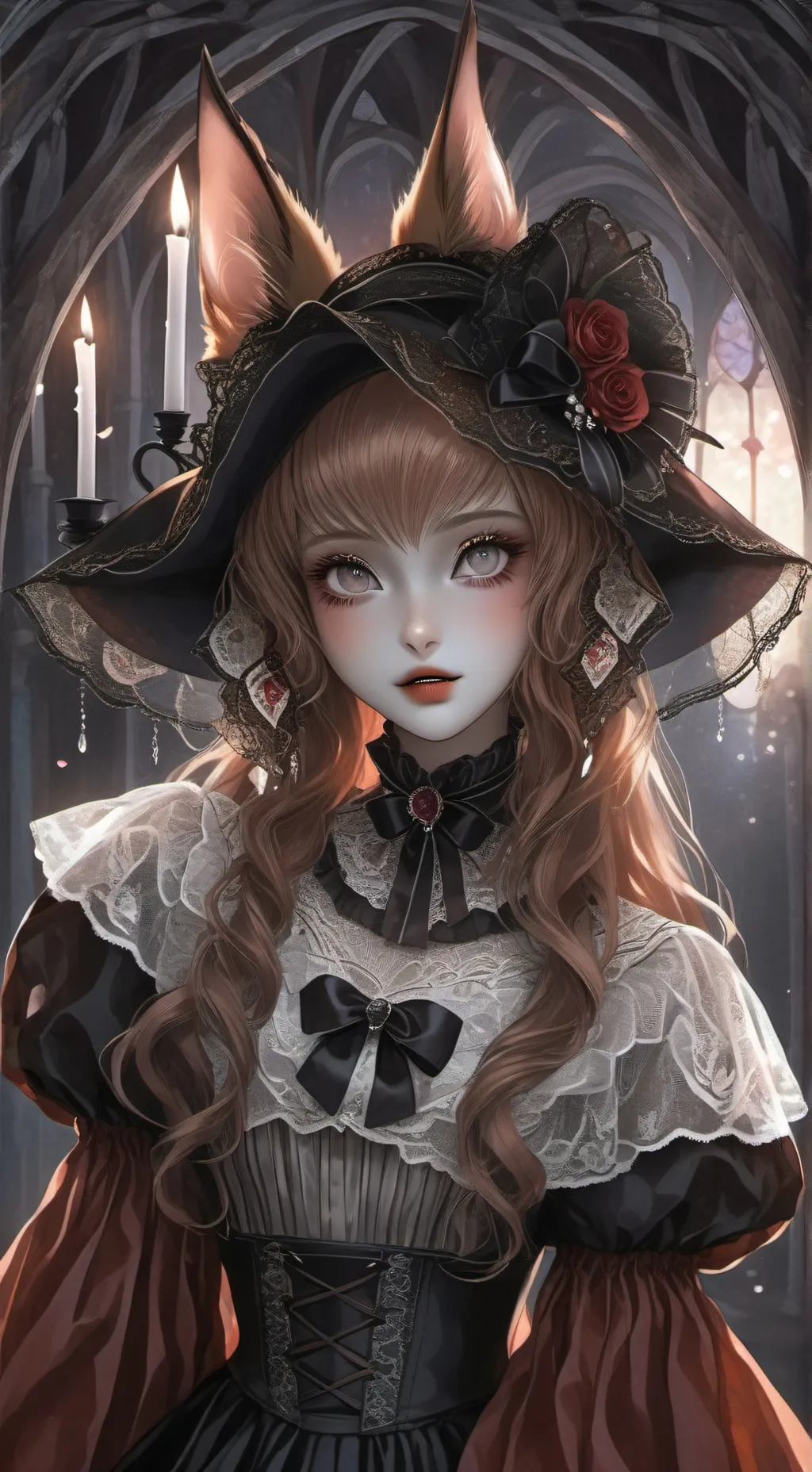 ai character: Lilly~ background