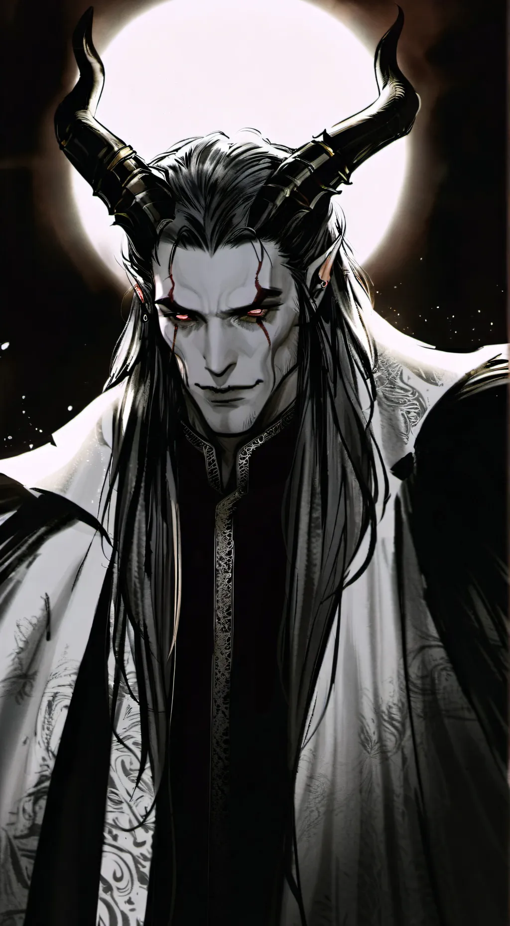 ai character: Веран background