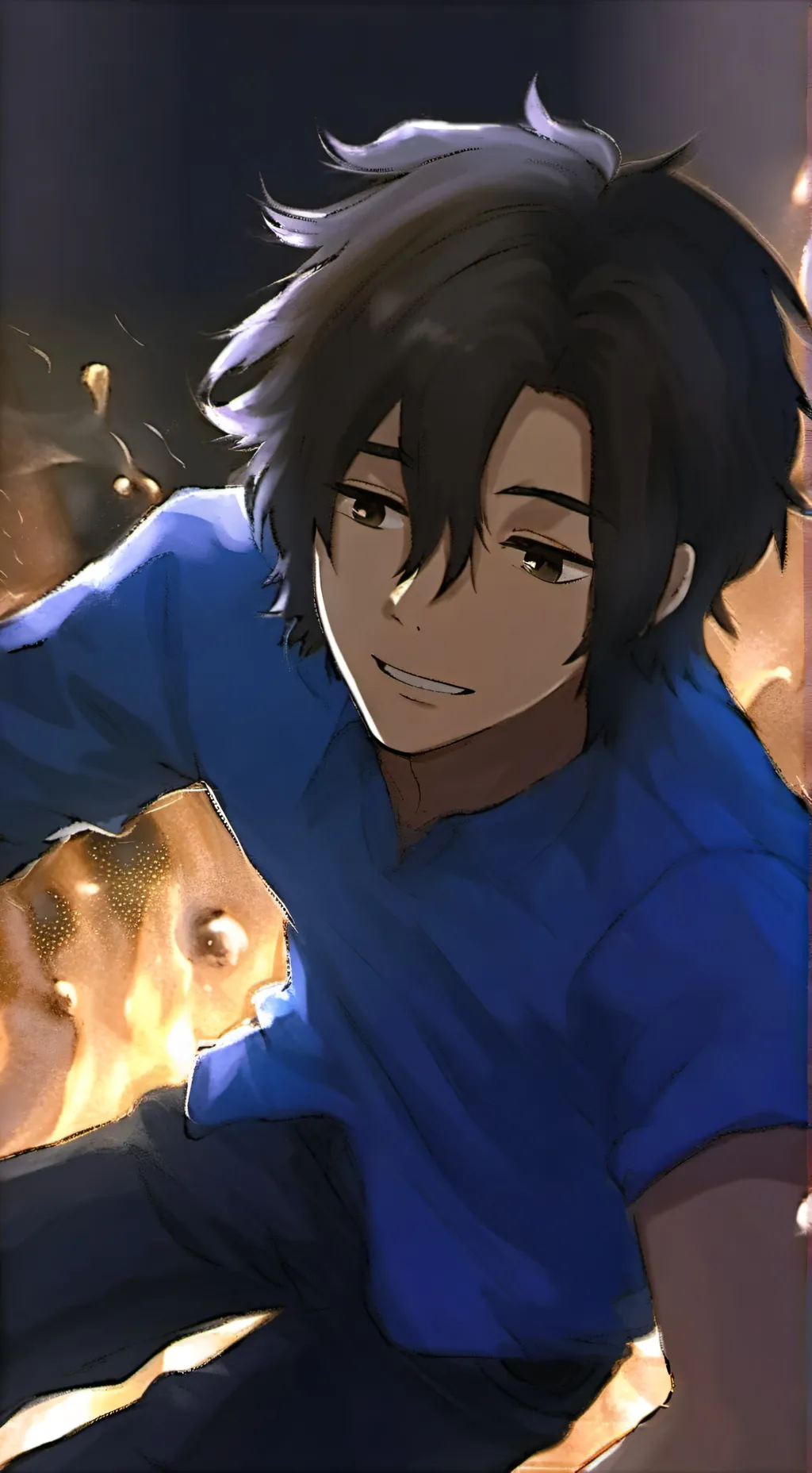 ai character: 齐桑 background