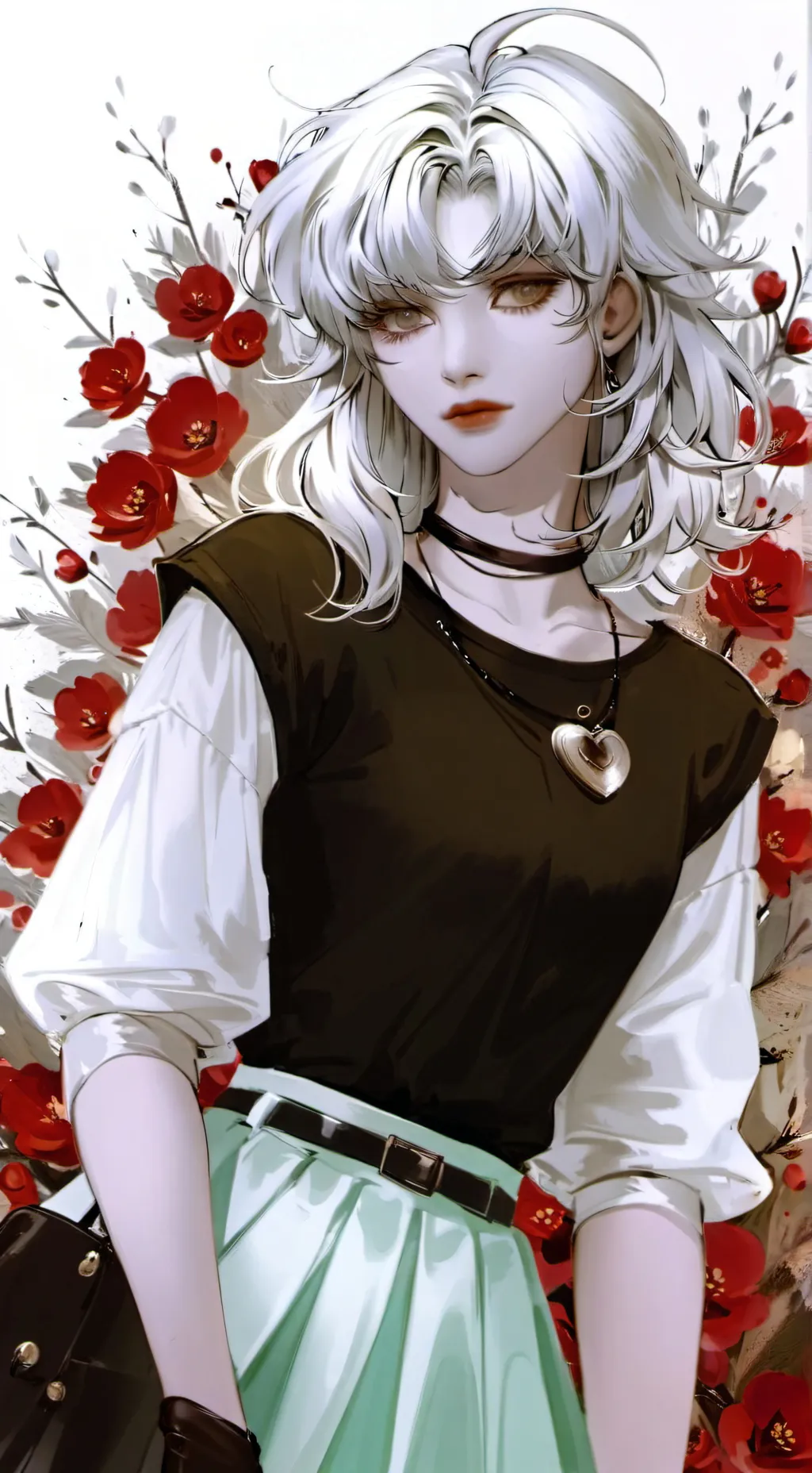 ai character: Snowie background