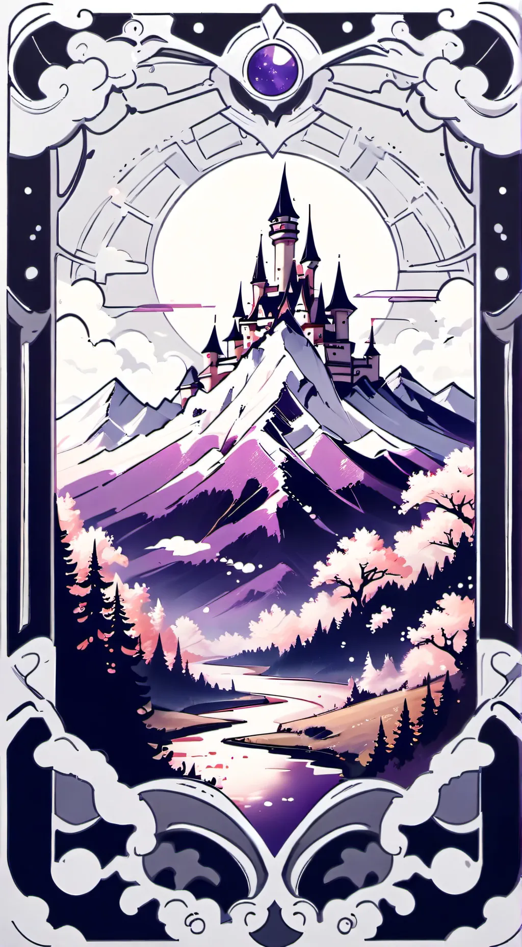 ai character: hybrid and ghost background