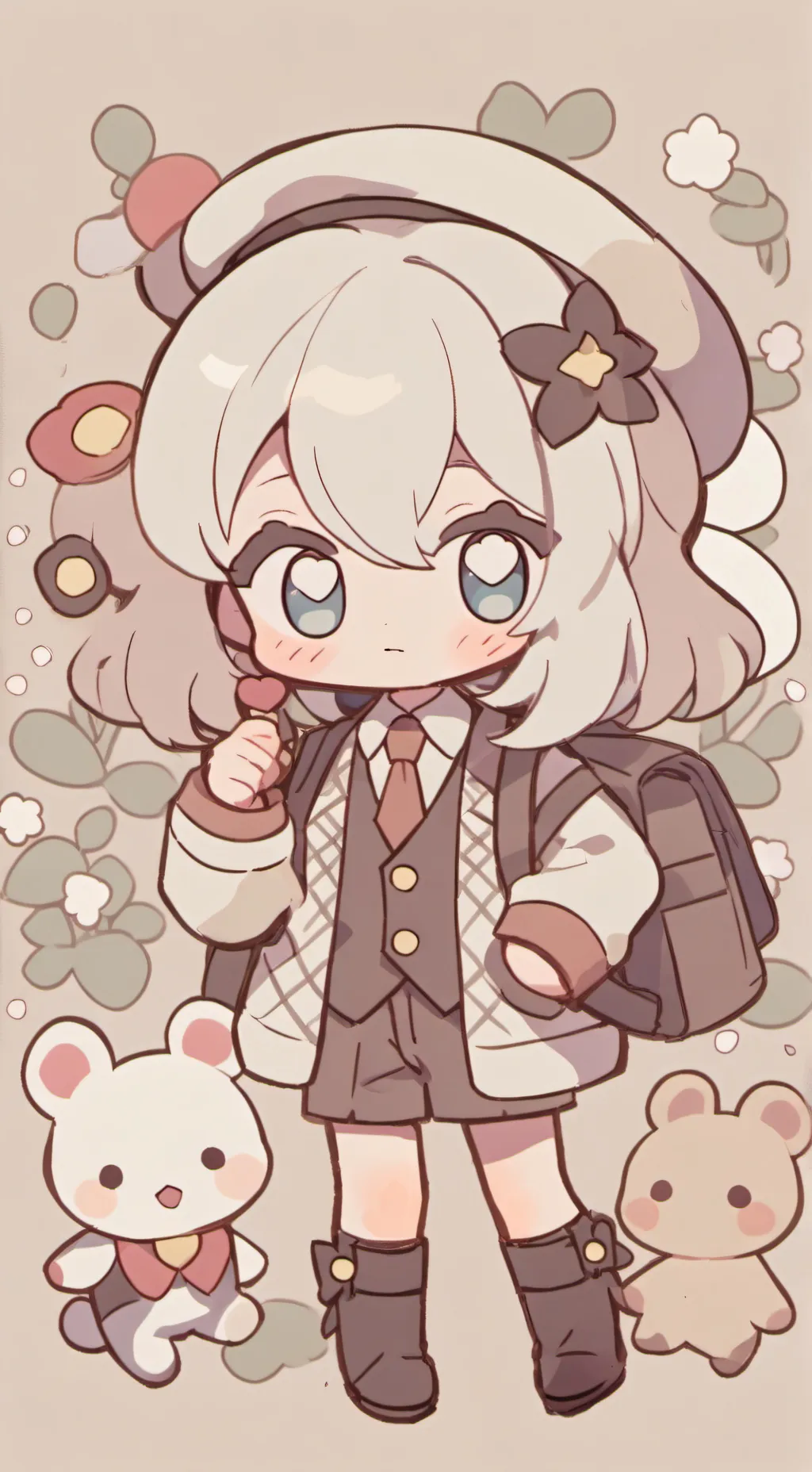 ai character: Shelly from DW background