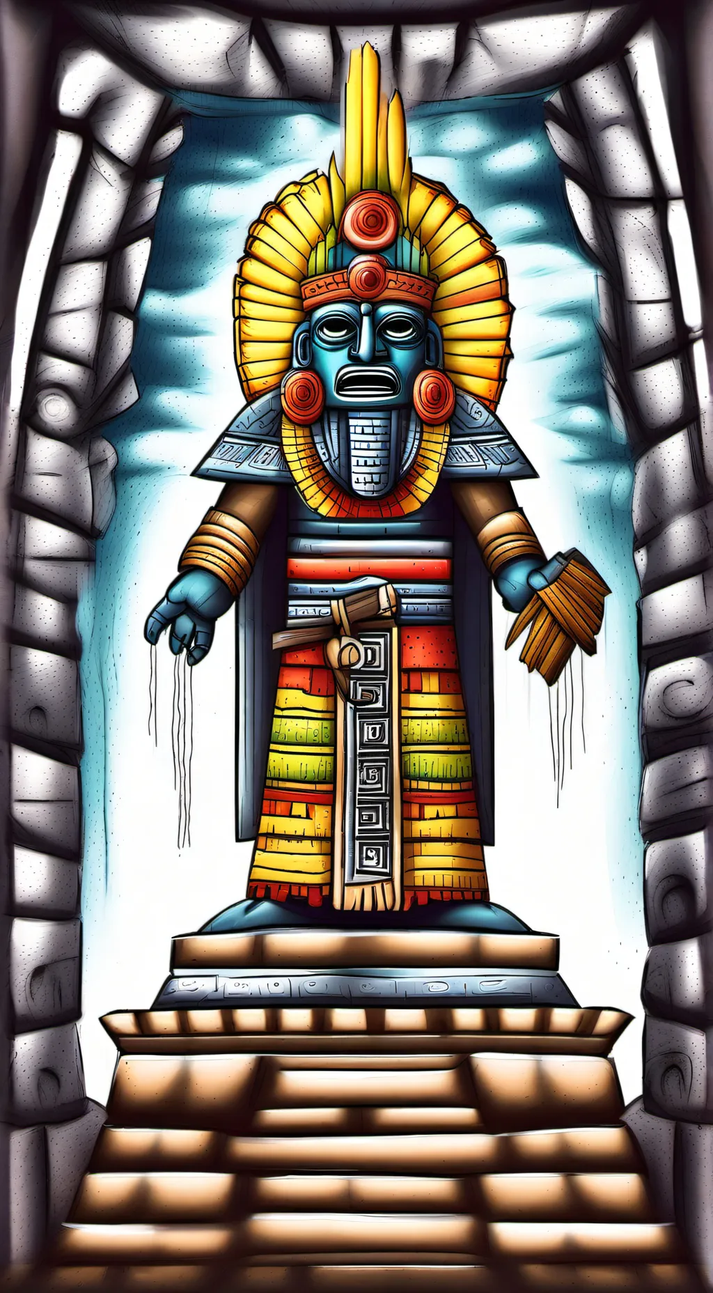 ai character: Tlaloc  background