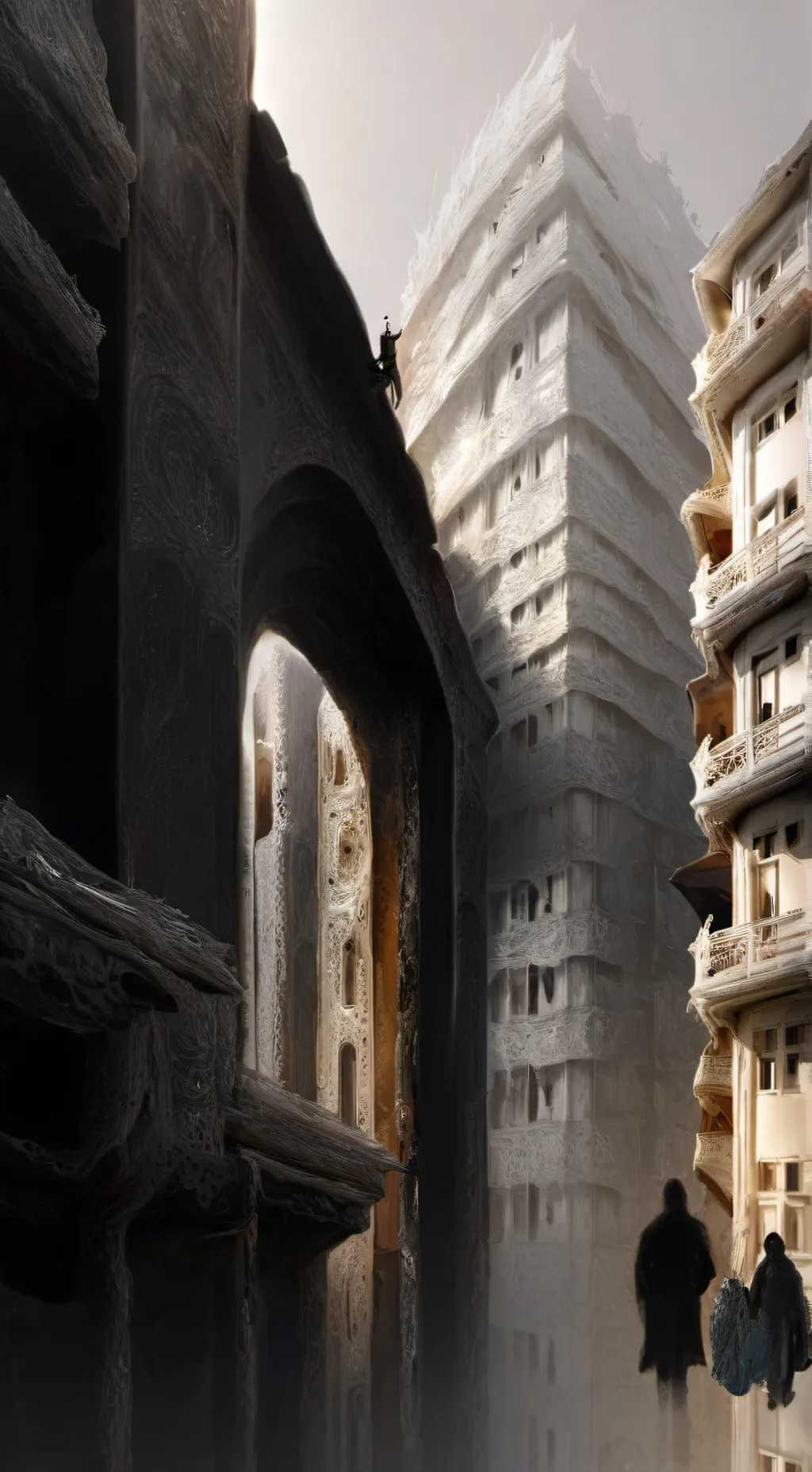 ai character: frozen-apocaplse background