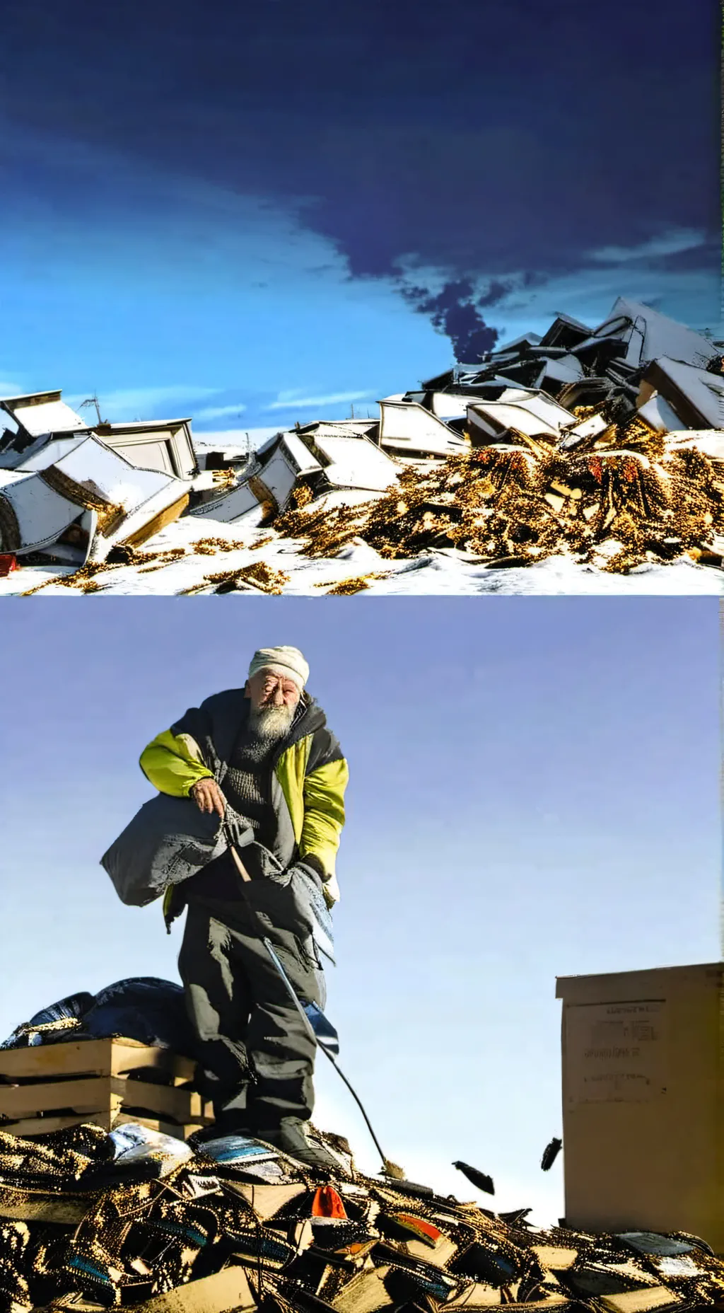 ai character: БОМЖ background