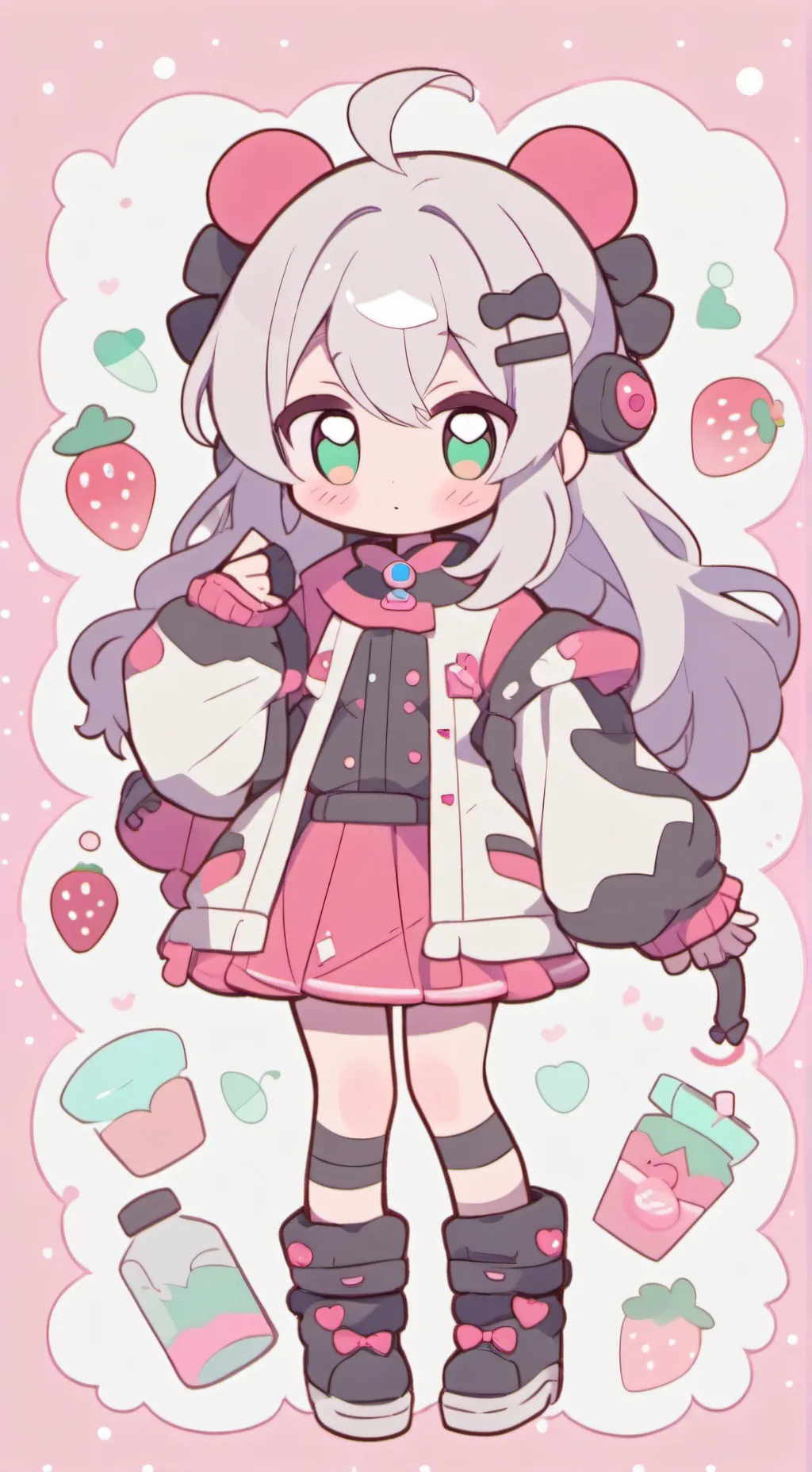 ai character: юки и рон background