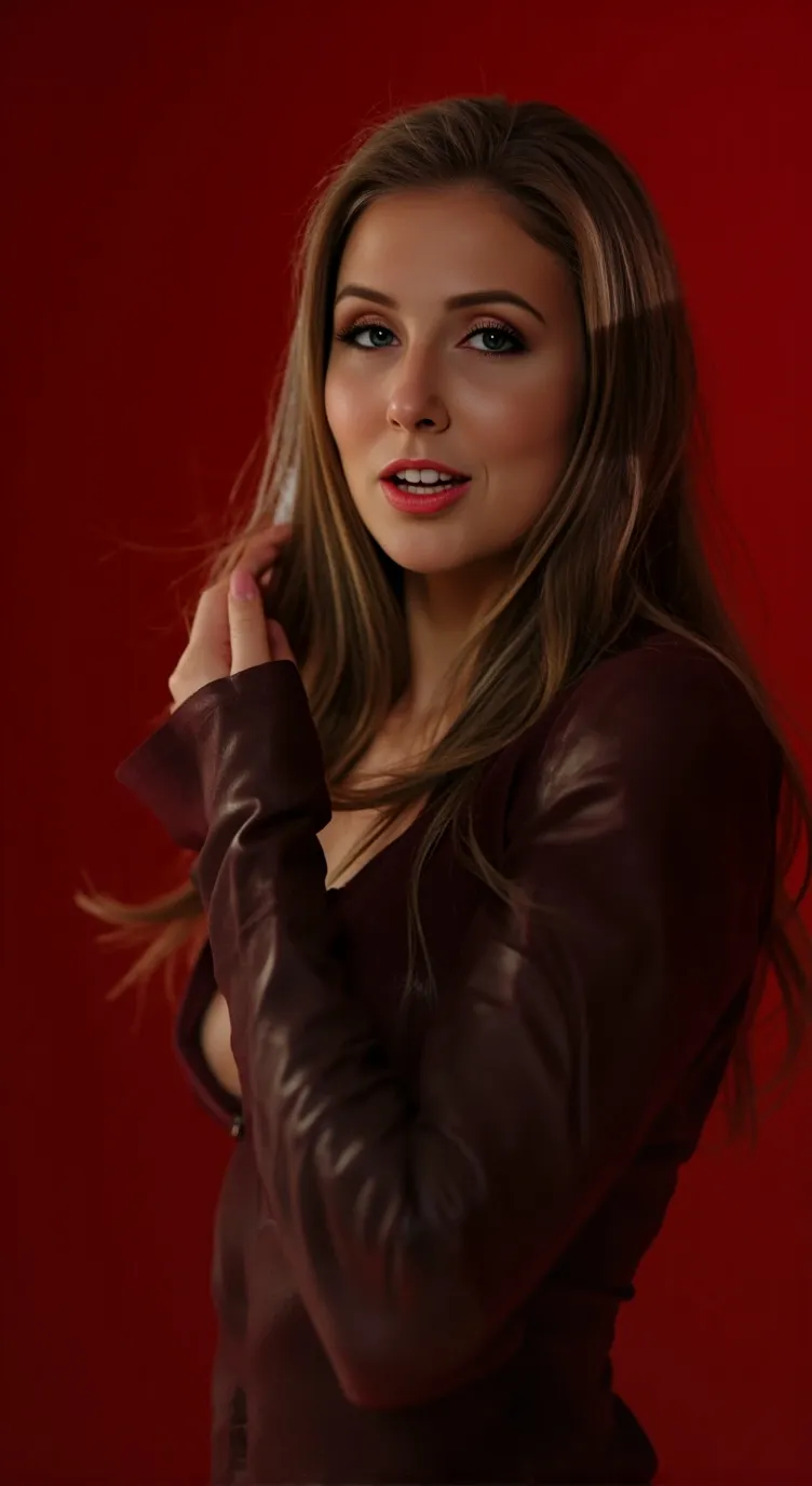 ai character: Lena Paul  background