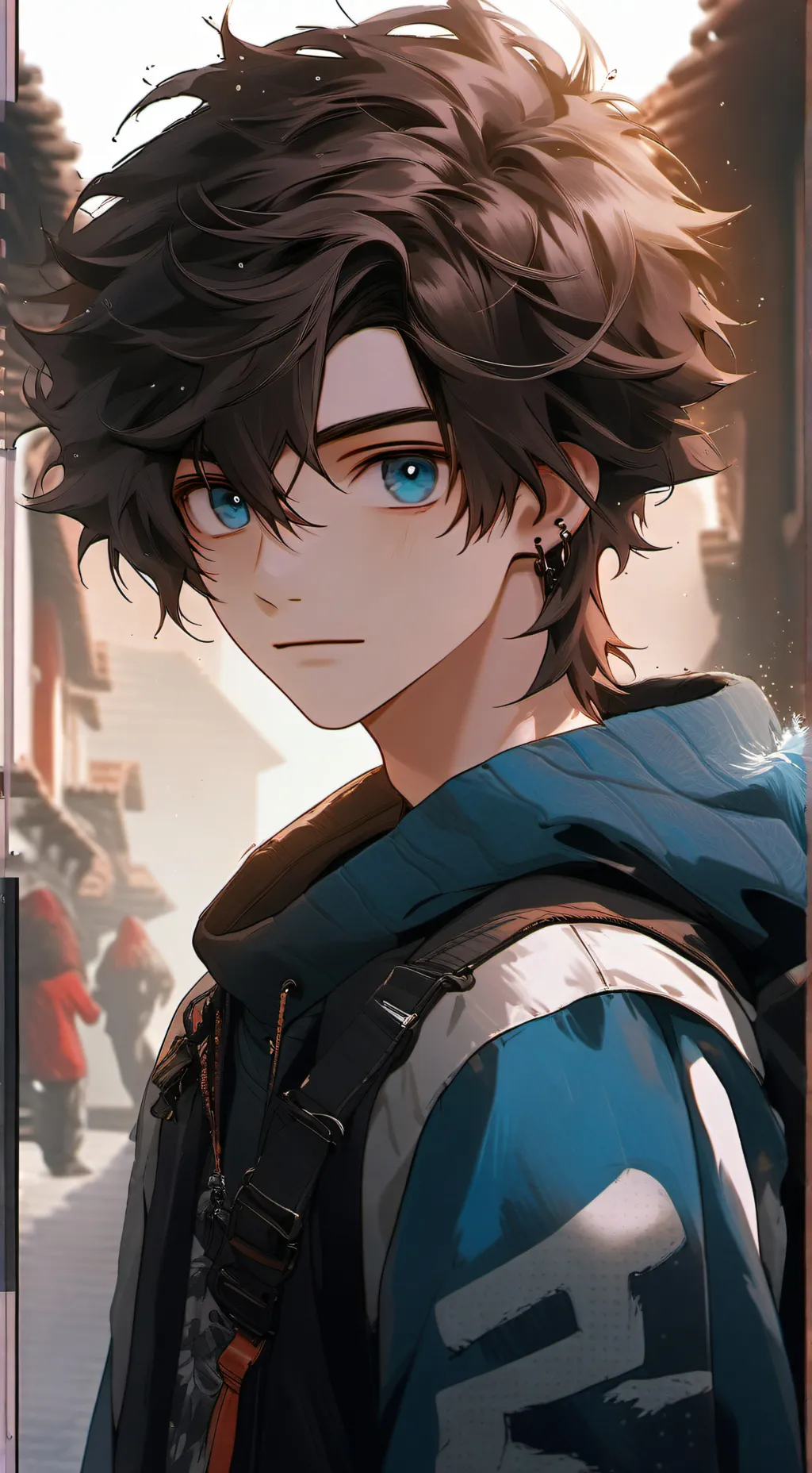 ai character: My 50th talkie! background