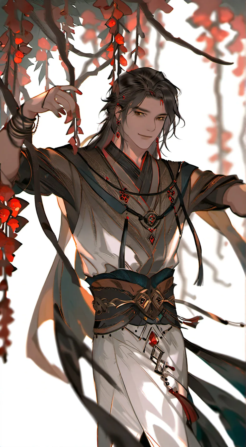 ai character: Шин🍁 background