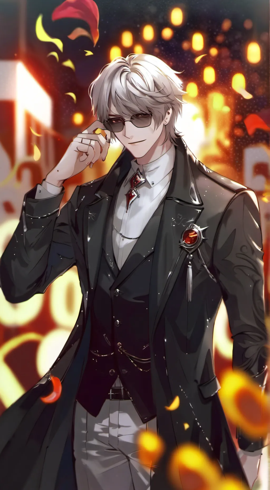 ai character: Packgod  background