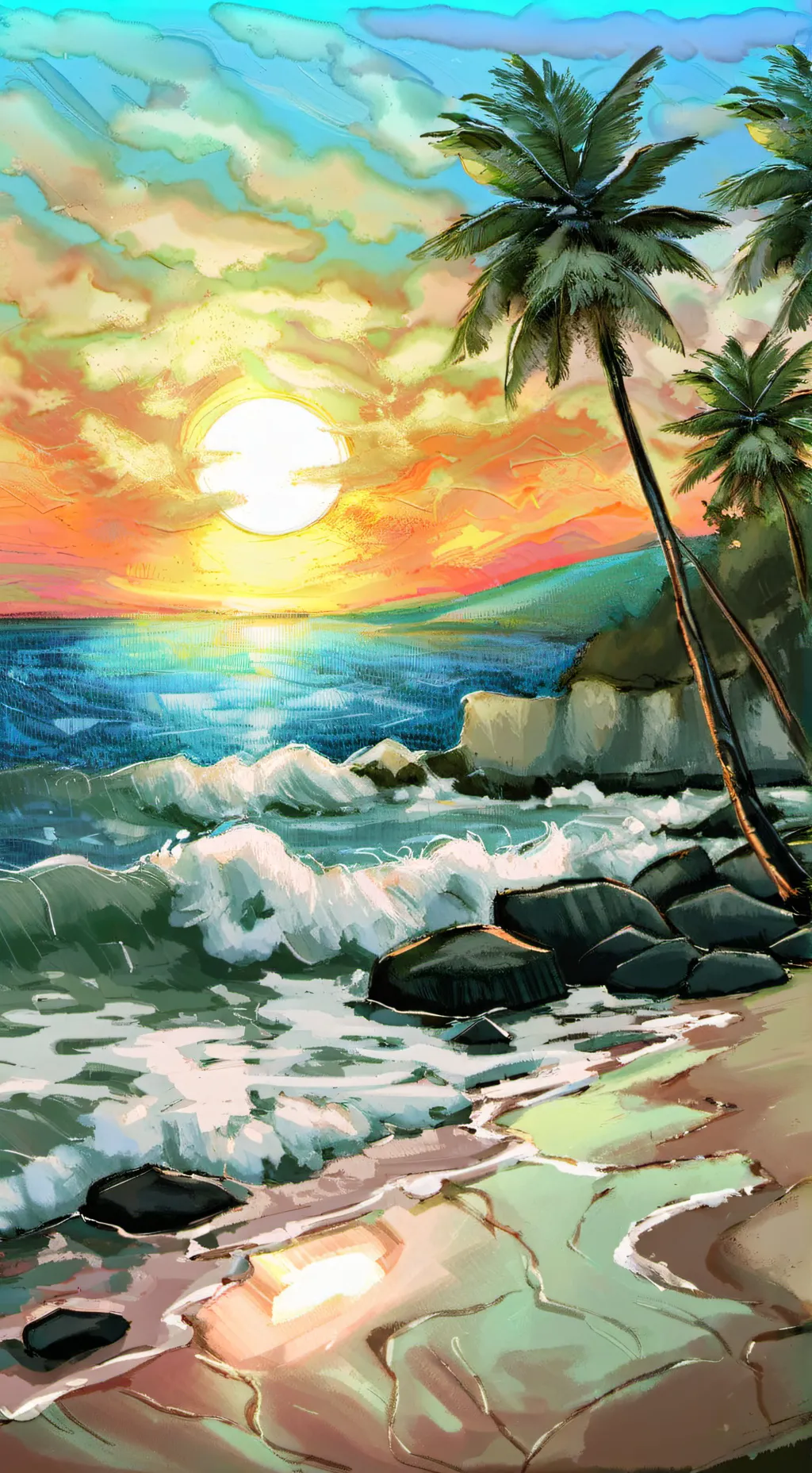 ai character: Obx school  background