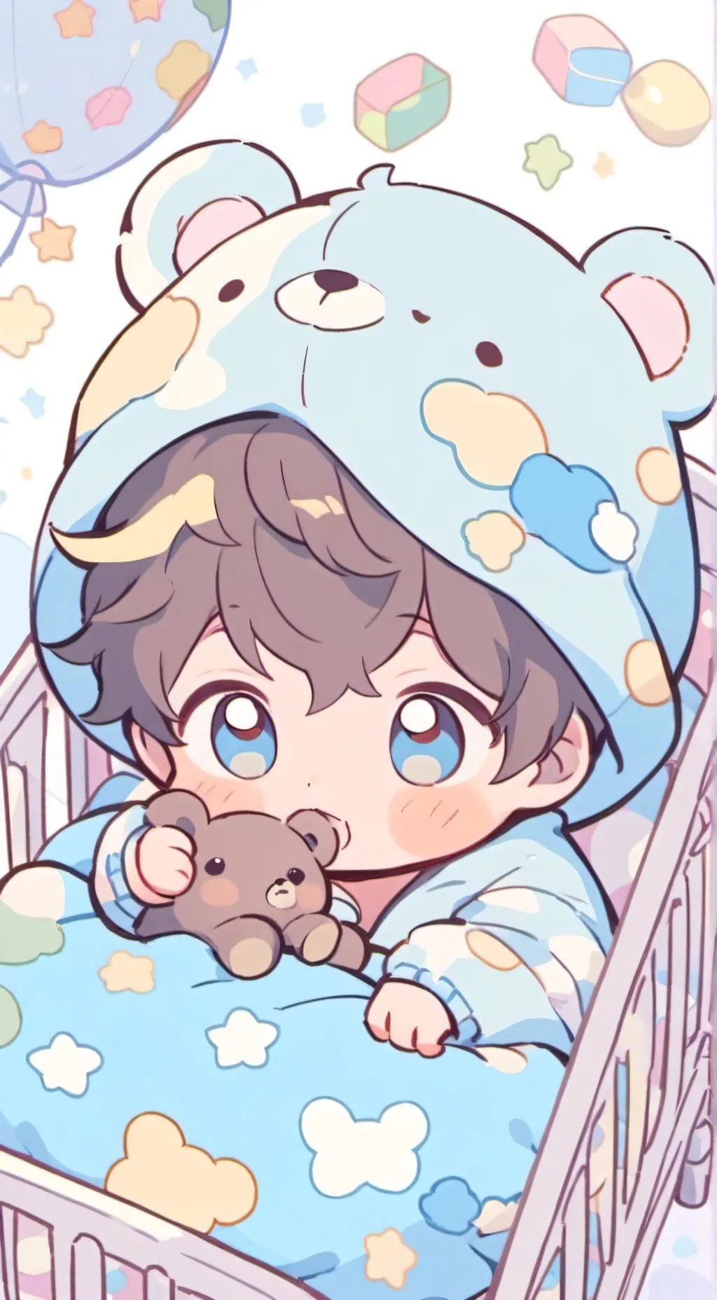 ai character: Family.Chibi.1 background