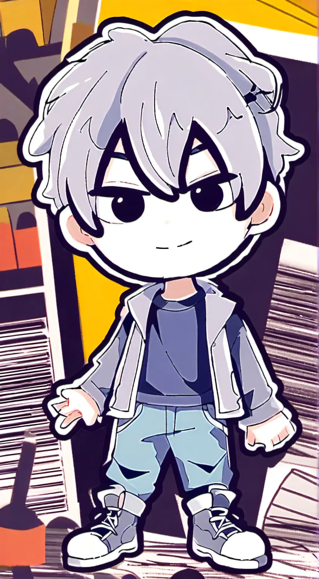 ai character: poppy playtime background