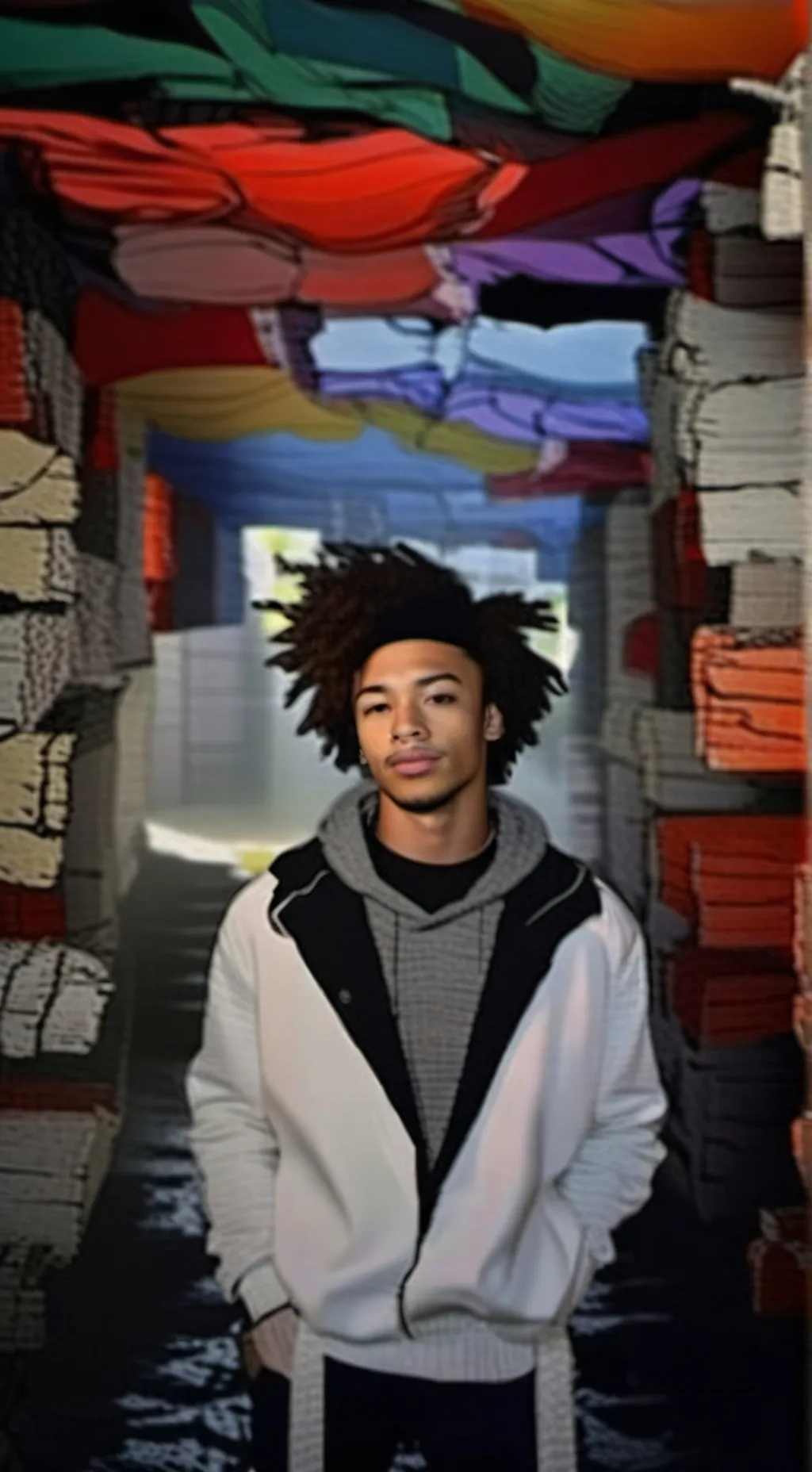 ai character: notti osama  background