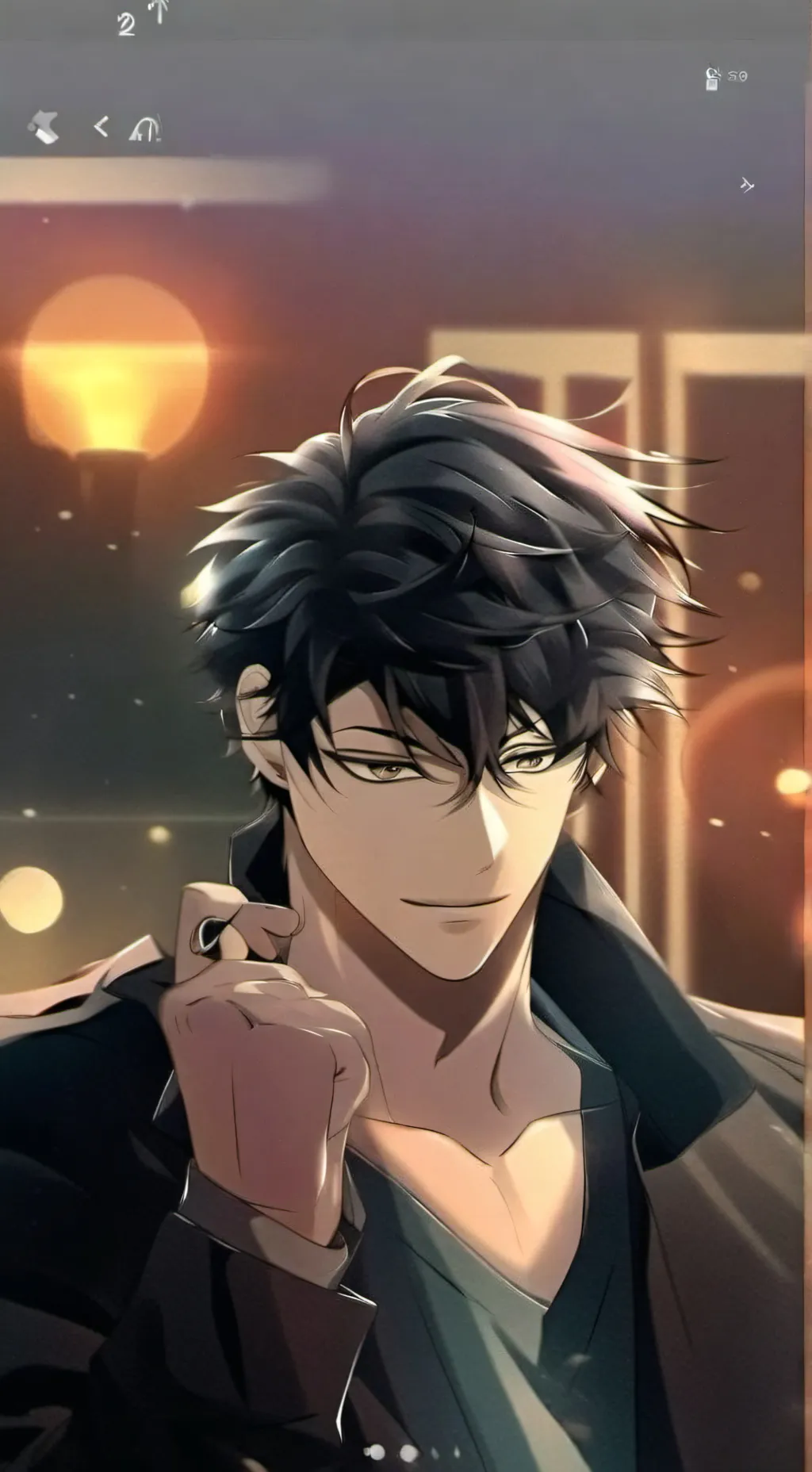 ai character: Xavier  background