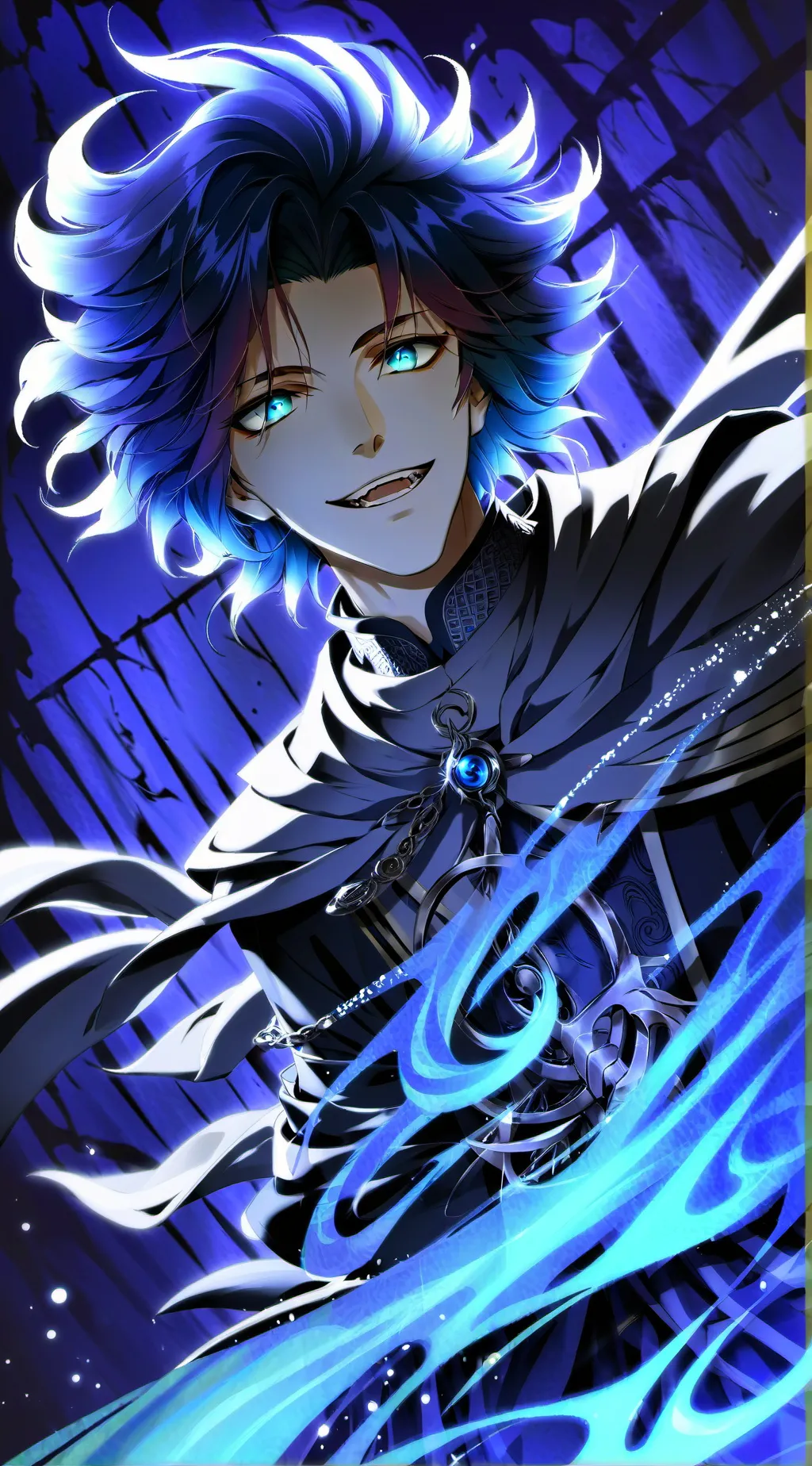 ai character: Liam  background