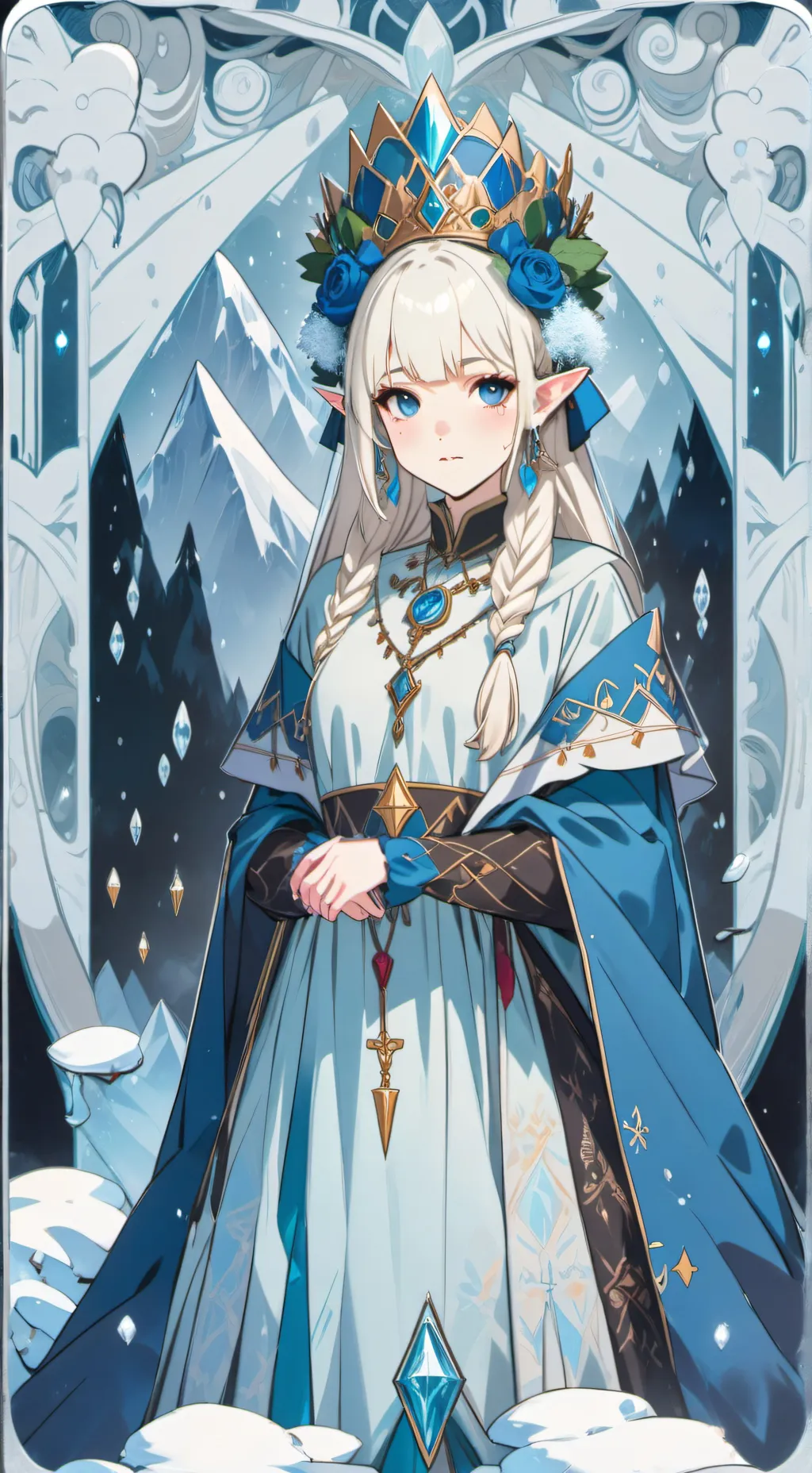 ai character: vampire princess background