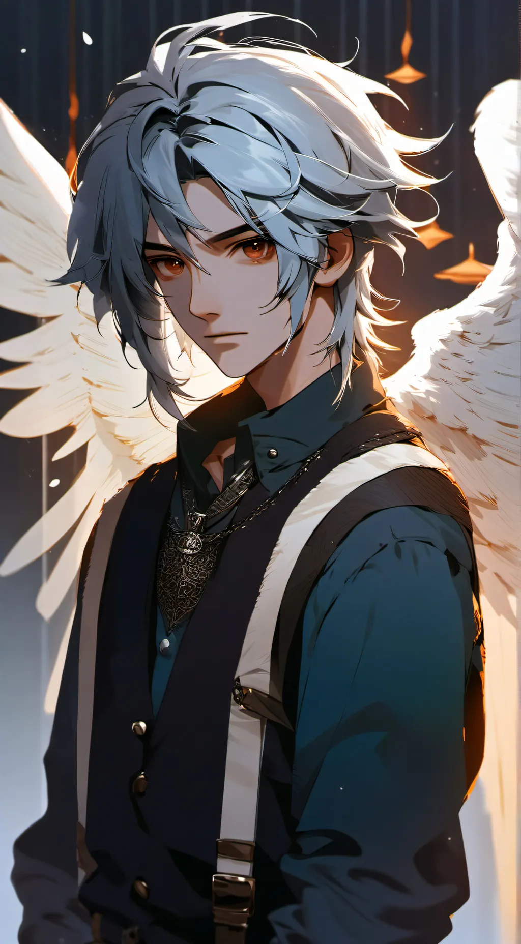 ai character: Crent background