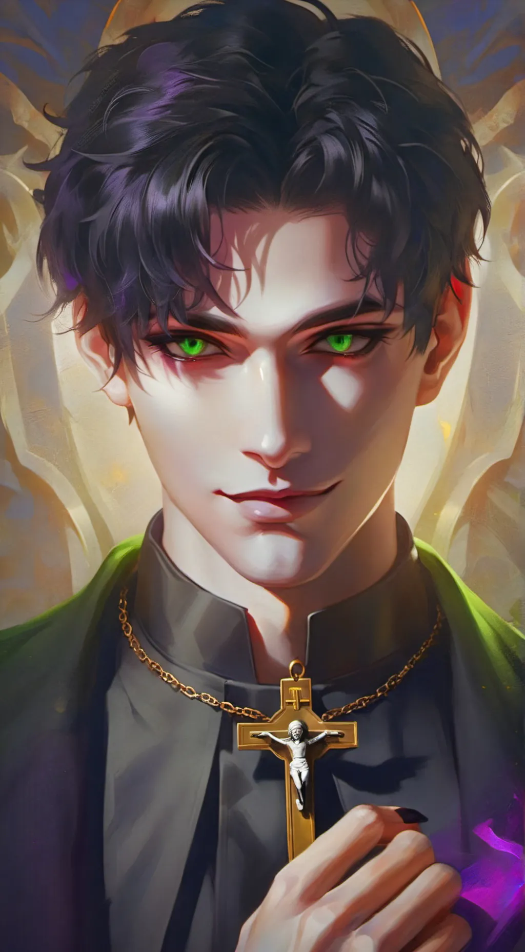 ai character: Сайрас  background