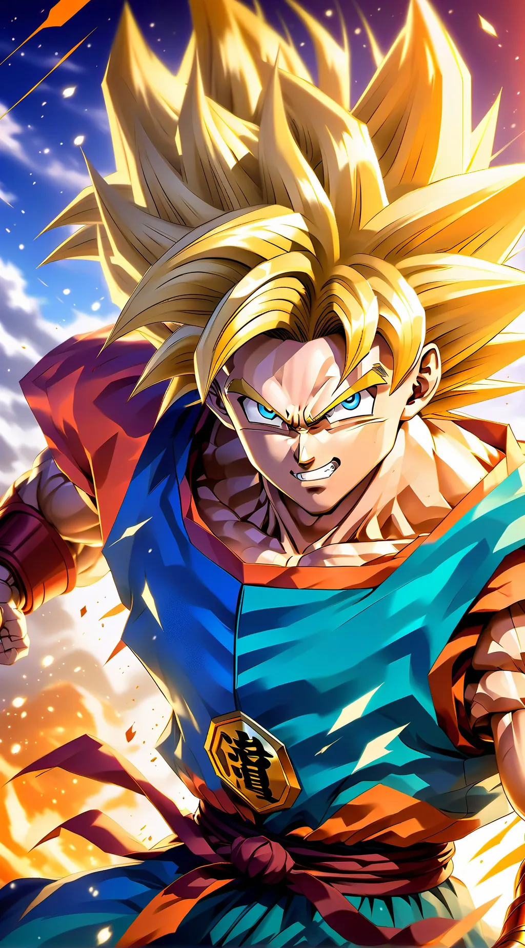 ai character: Goku background