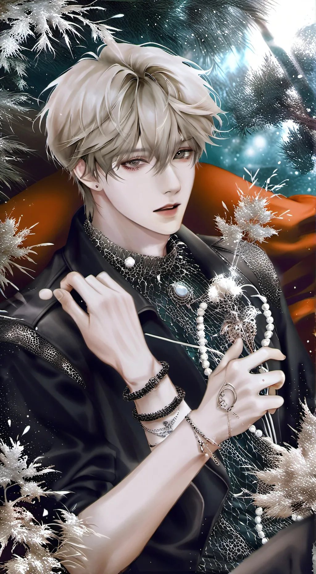 ai character: •Tristan• background