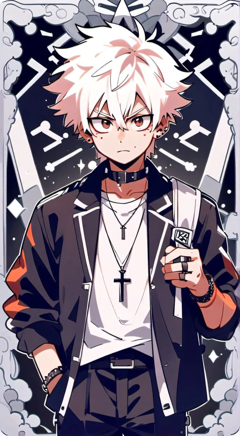 ai character: Bakugo inimigo  background