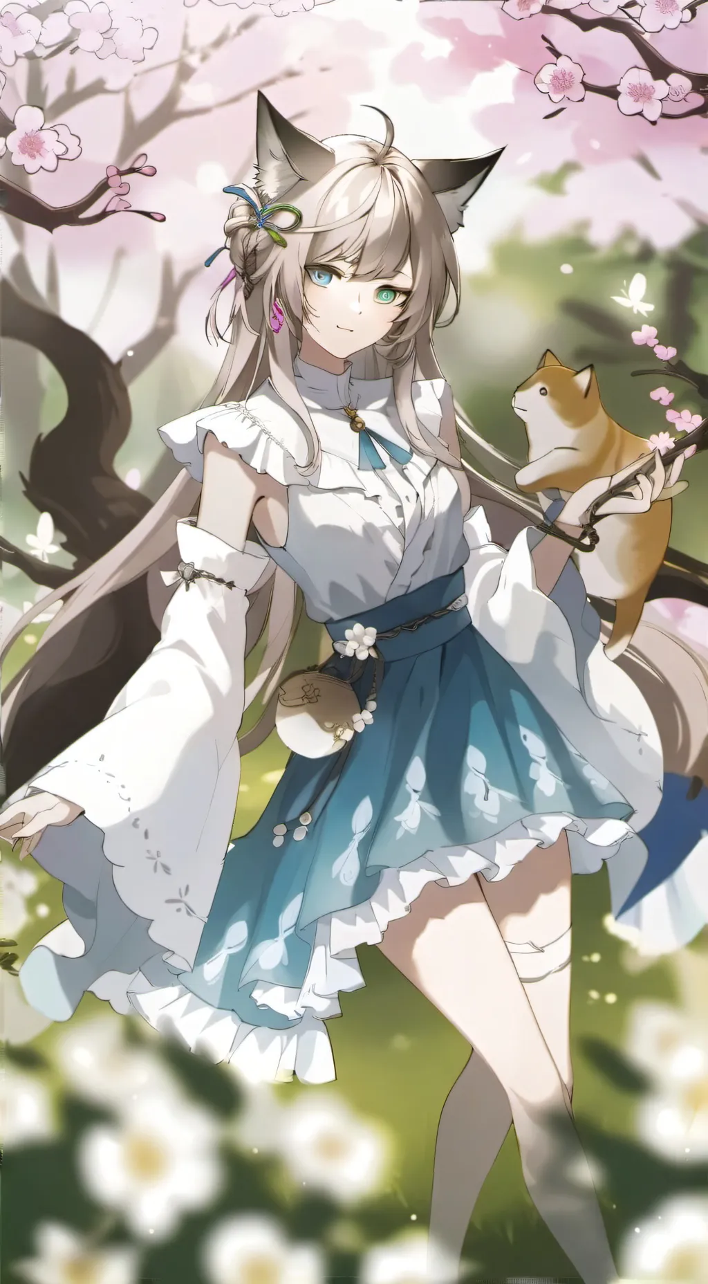 ai character: Neko sister! background