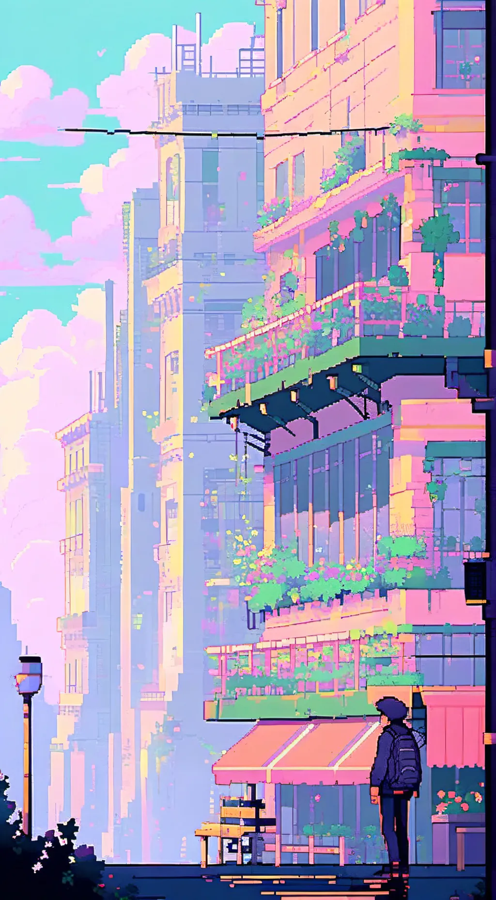 ai character: ★mitshino★🩷💜 background