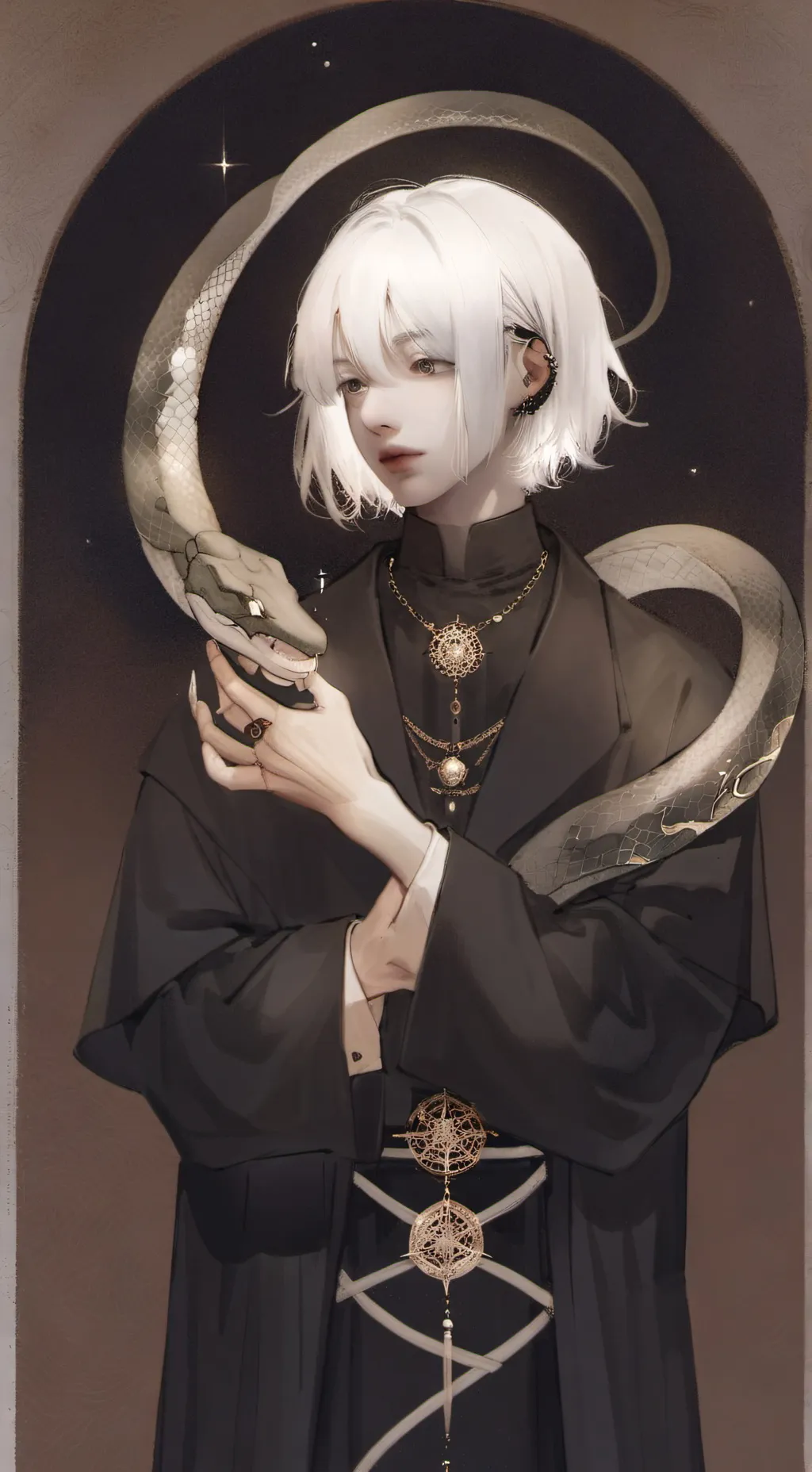 ai character: Hakuya  background