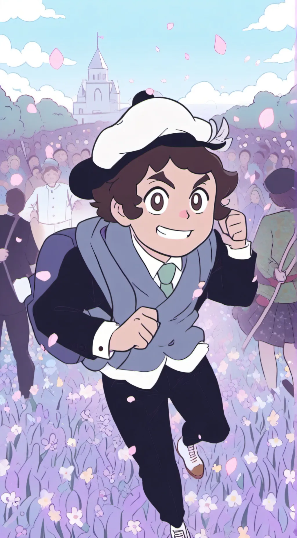 ai character: Steven Universe  background