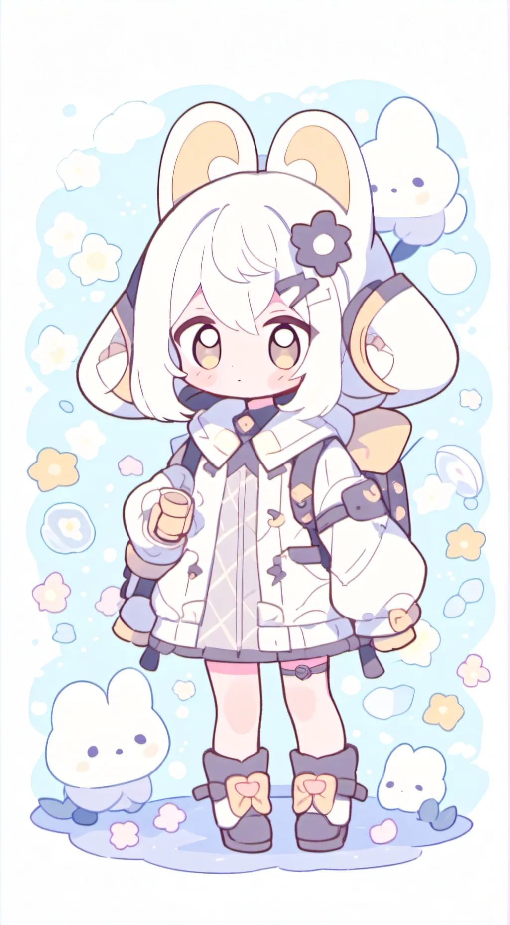 ai character: mha bebe toi  background