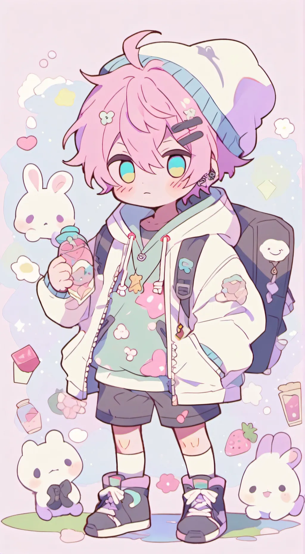 ai character: Kiyoshi background