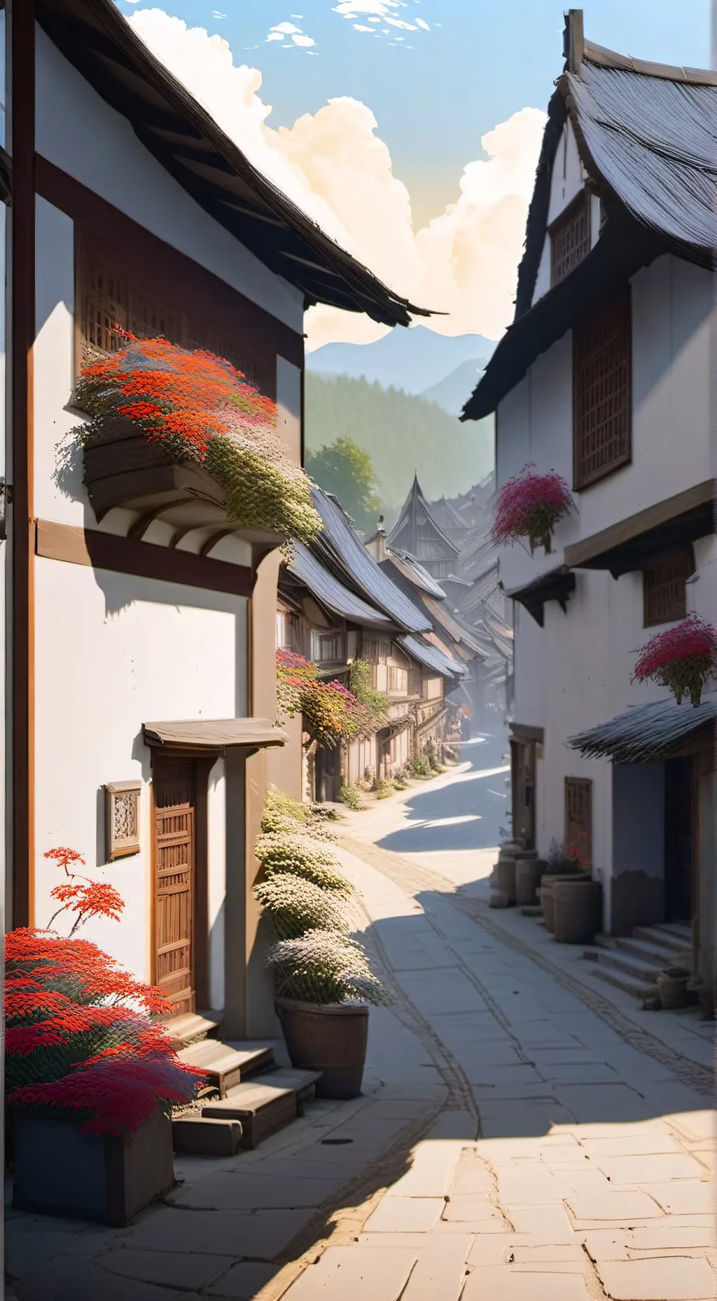 ai character: Protector  background