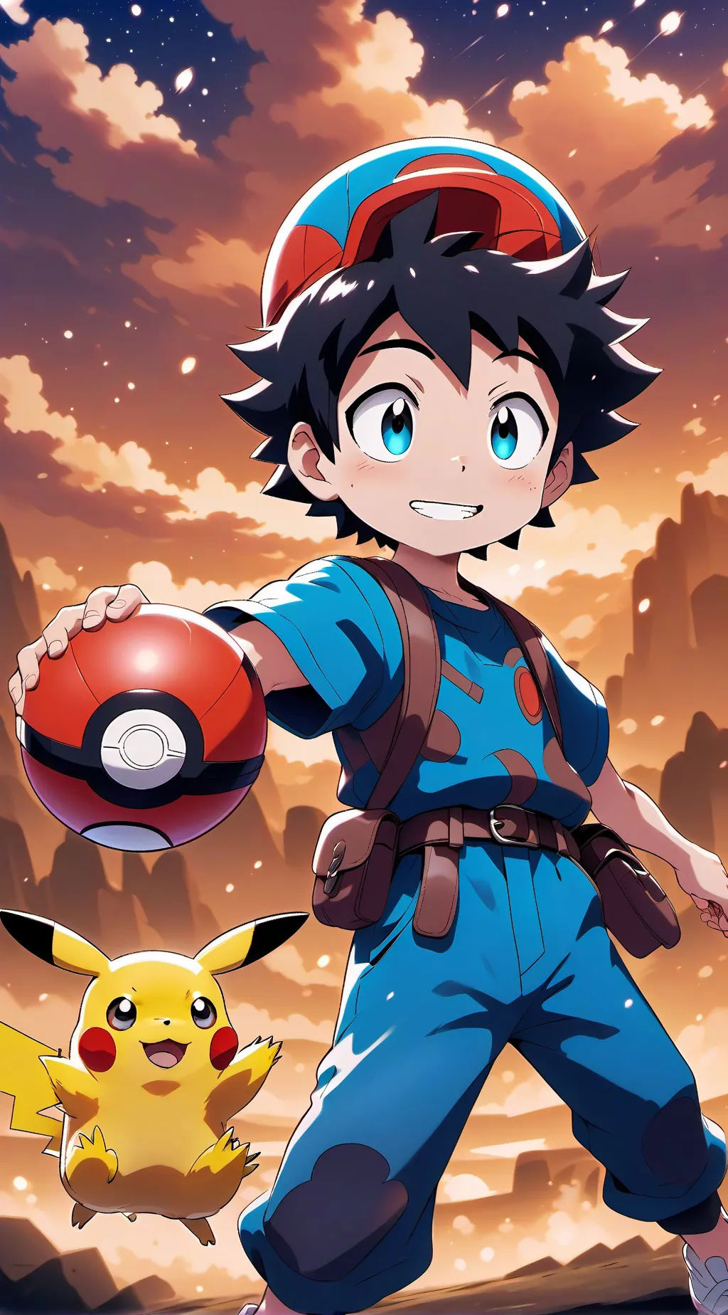 ai character: izucu background