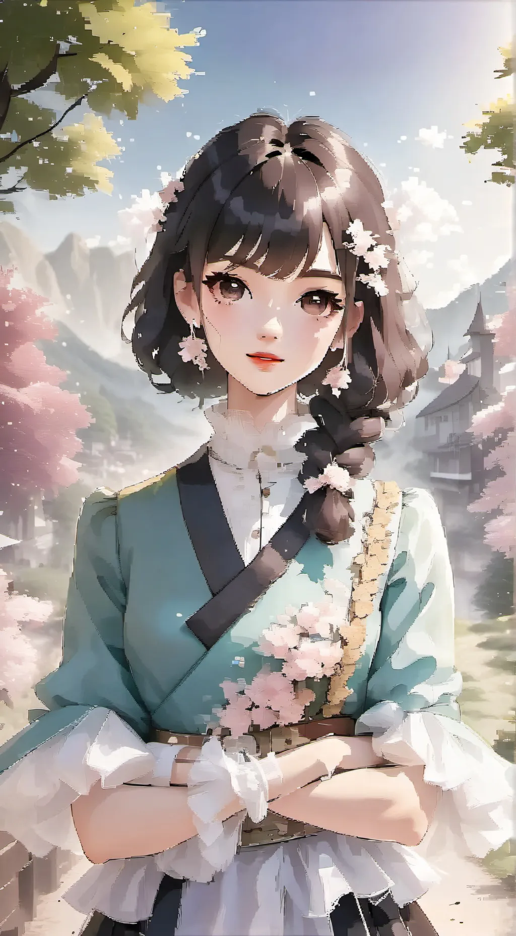 ai character: vanesa(tu hermana) background