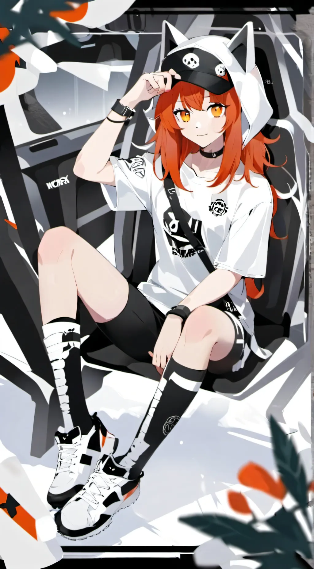 ai character: Ethereal background