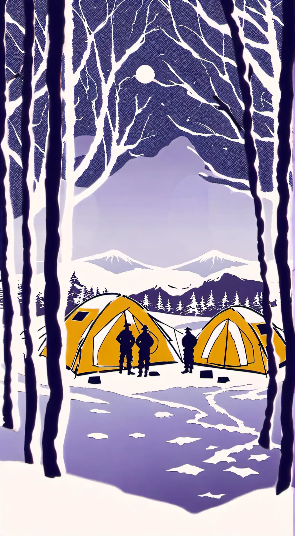 ai character: A war of bloodbath background