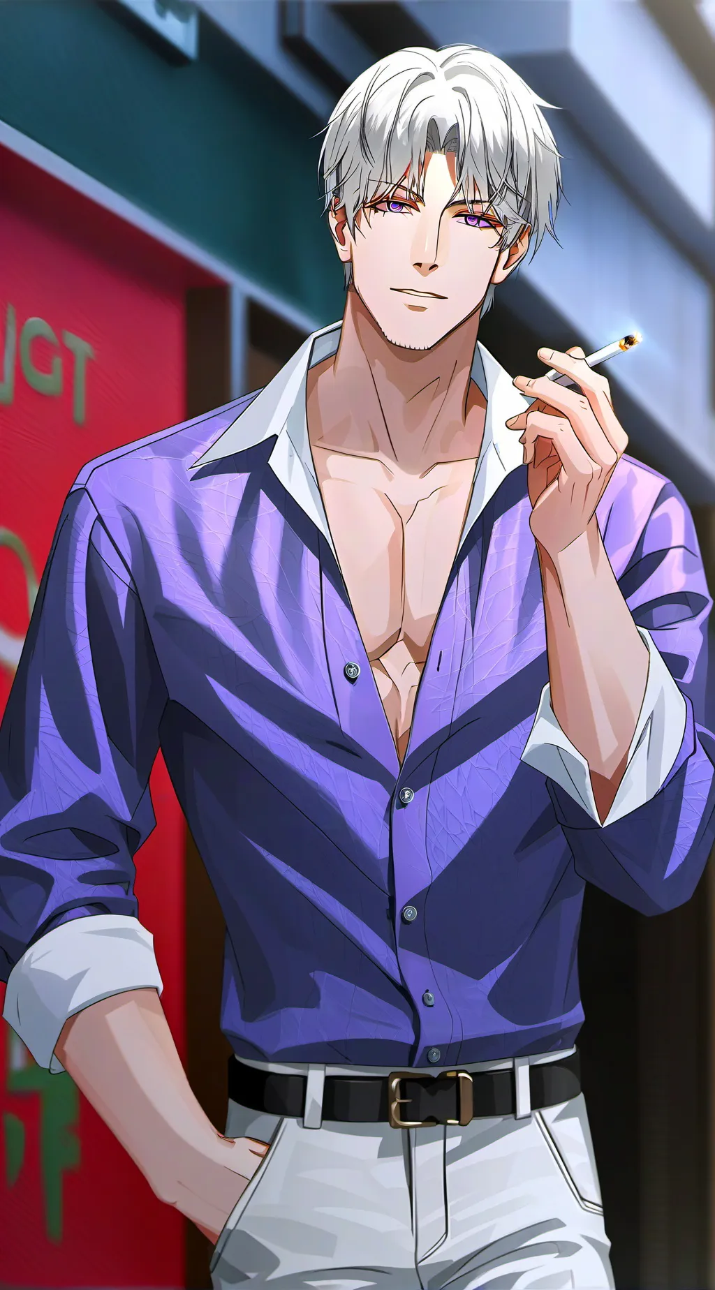 ai character: ☆°Win°♤ background