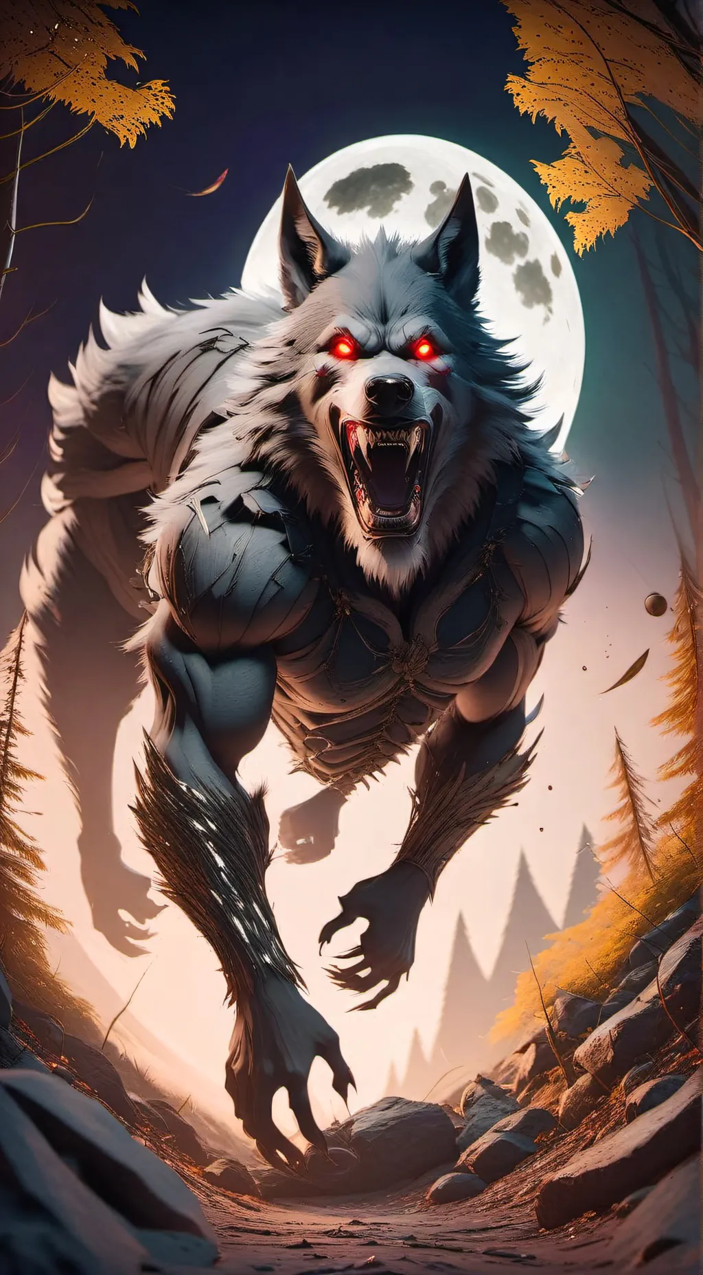 ai character: werewolfsbelike  background