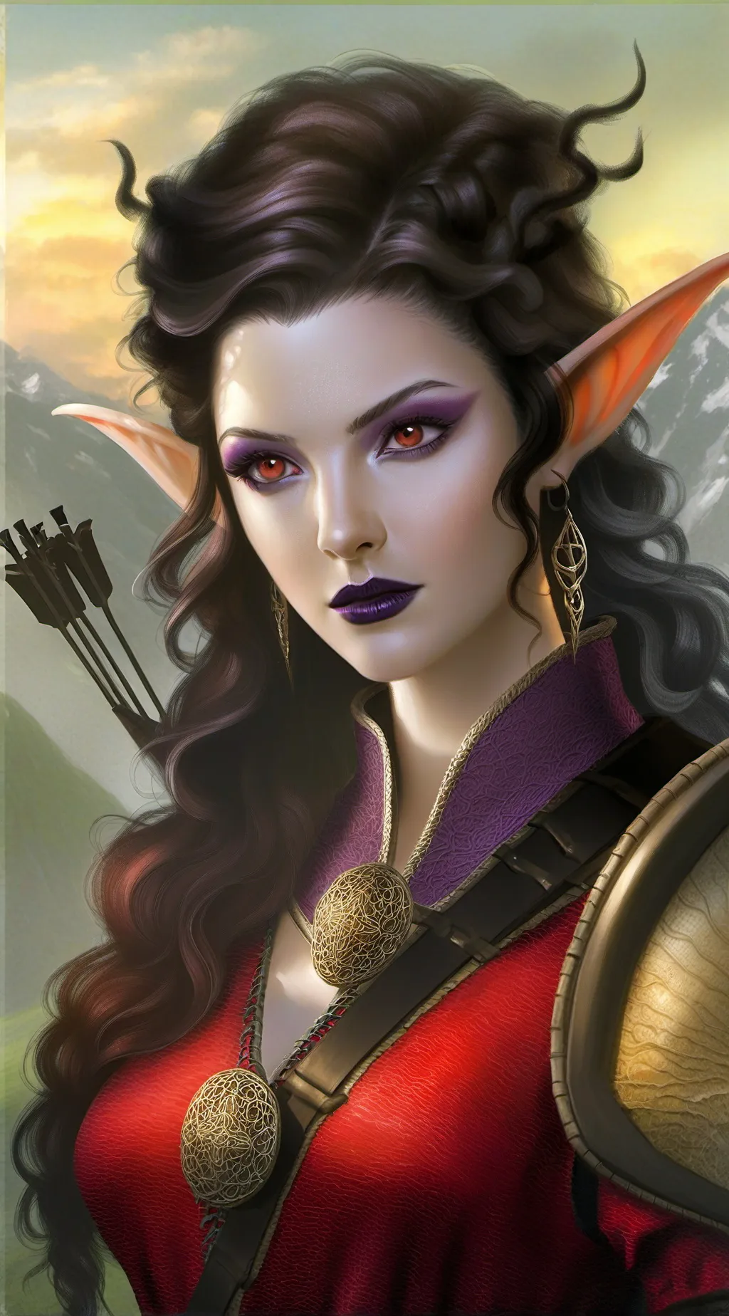 ai character: Viska  background