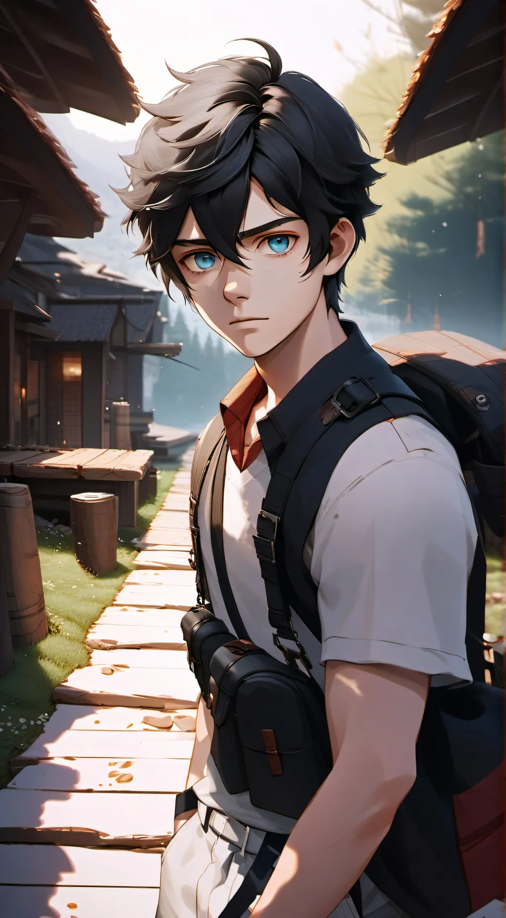 ai character: Elijah background